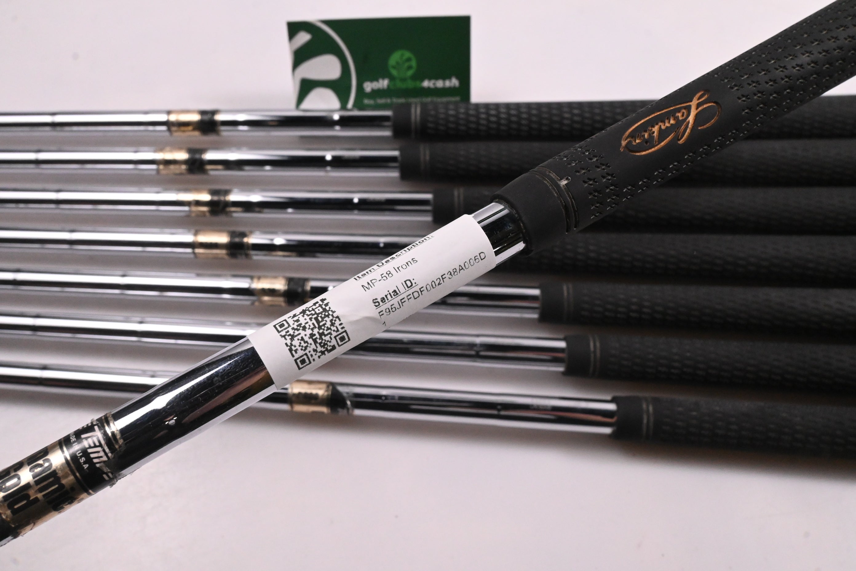 Mizuno MP-58 Irons / 3-PW / Regular Flex Dynamic Gold R300 Shafts