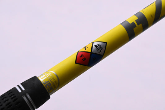 HZRDUS Yellow Handcrafted 76g #3 Wood Shaft / X-Flex / Callaway 2nd Gen