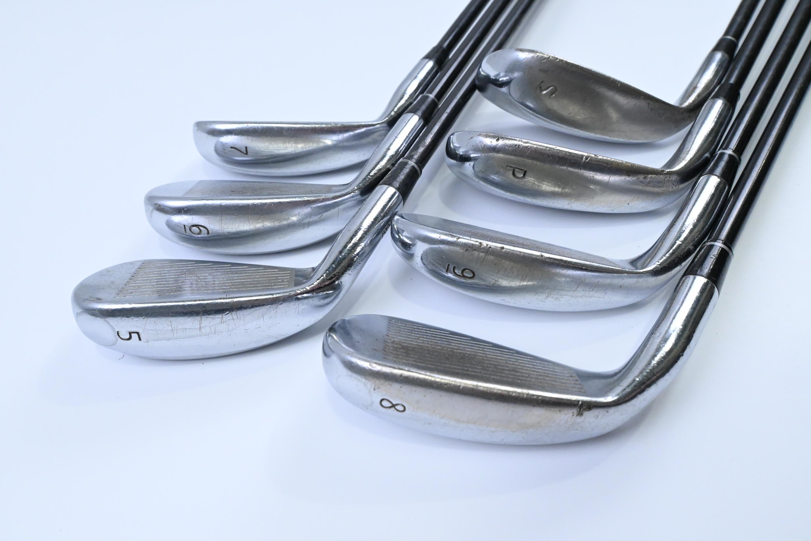MacGregor M455 V-Foil Irons / 5-PW+SW / Regular Flex Graphite Design YS Shafts