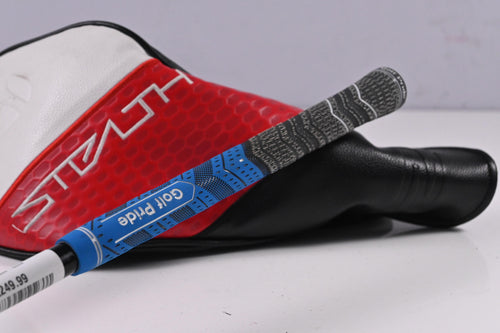TaylorMade Stealth 2 Plus Driver / 9 Degree / X-Flex HZRDUS Smoke RDX Blue 60 Shaft