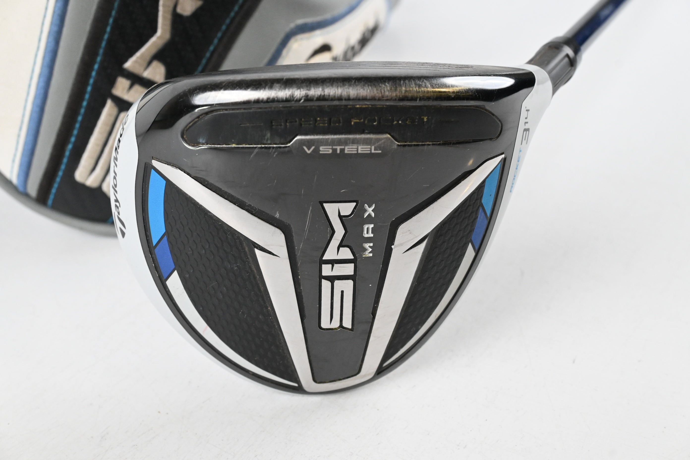 Taylormade SIM Max Rocket #3 Wood / 14 Degree / Stiff Flex Fujikura Ventus Blue