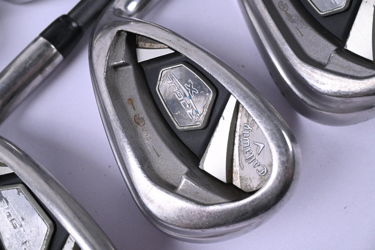 Callaway Rogue X Irons / 6-PW+SW / Regular Flex Aldila Synergy 60 Shafts