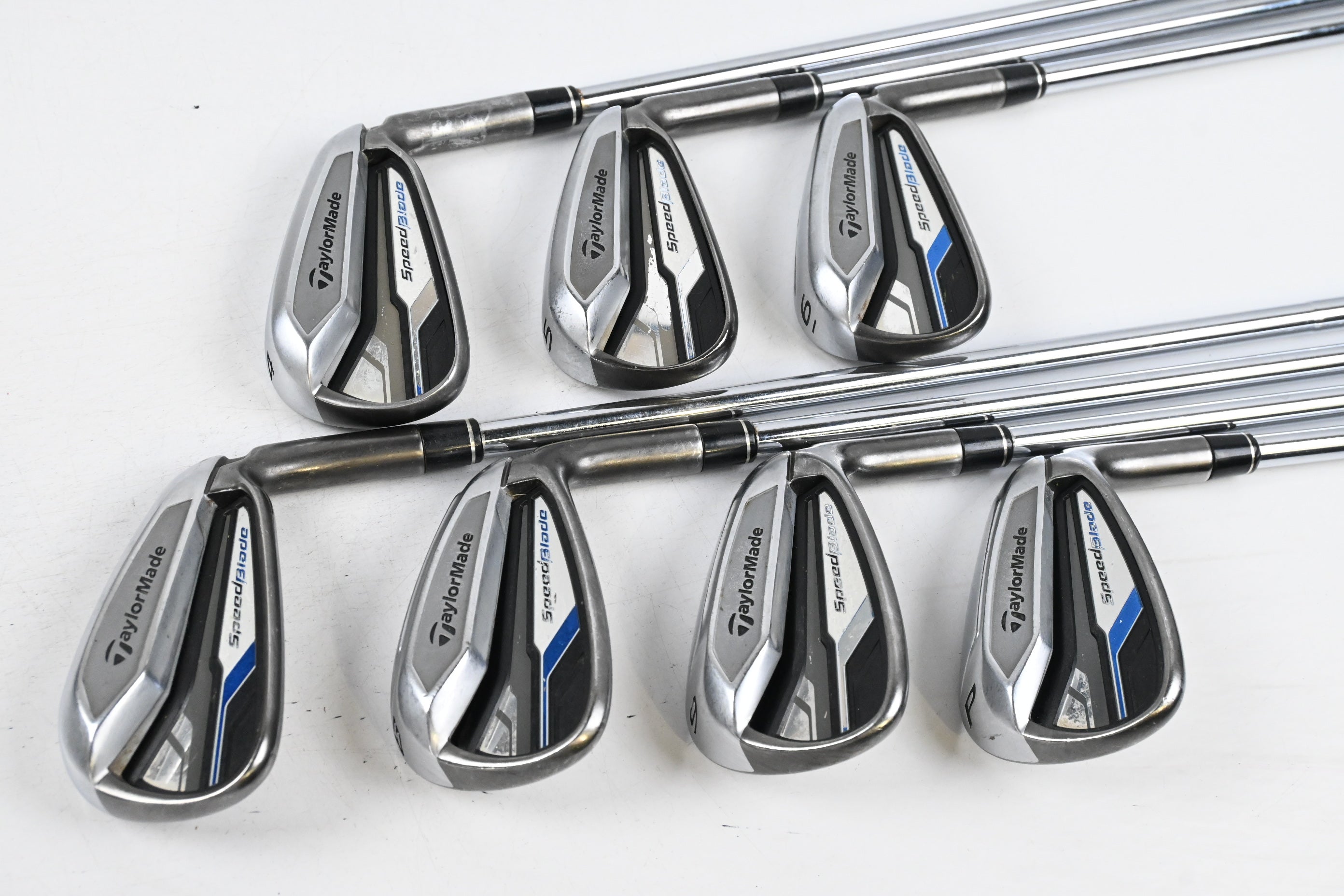 Taylormade Speedblade Irons / 4-PW / Regular Flex Speedblade 85 Shafts