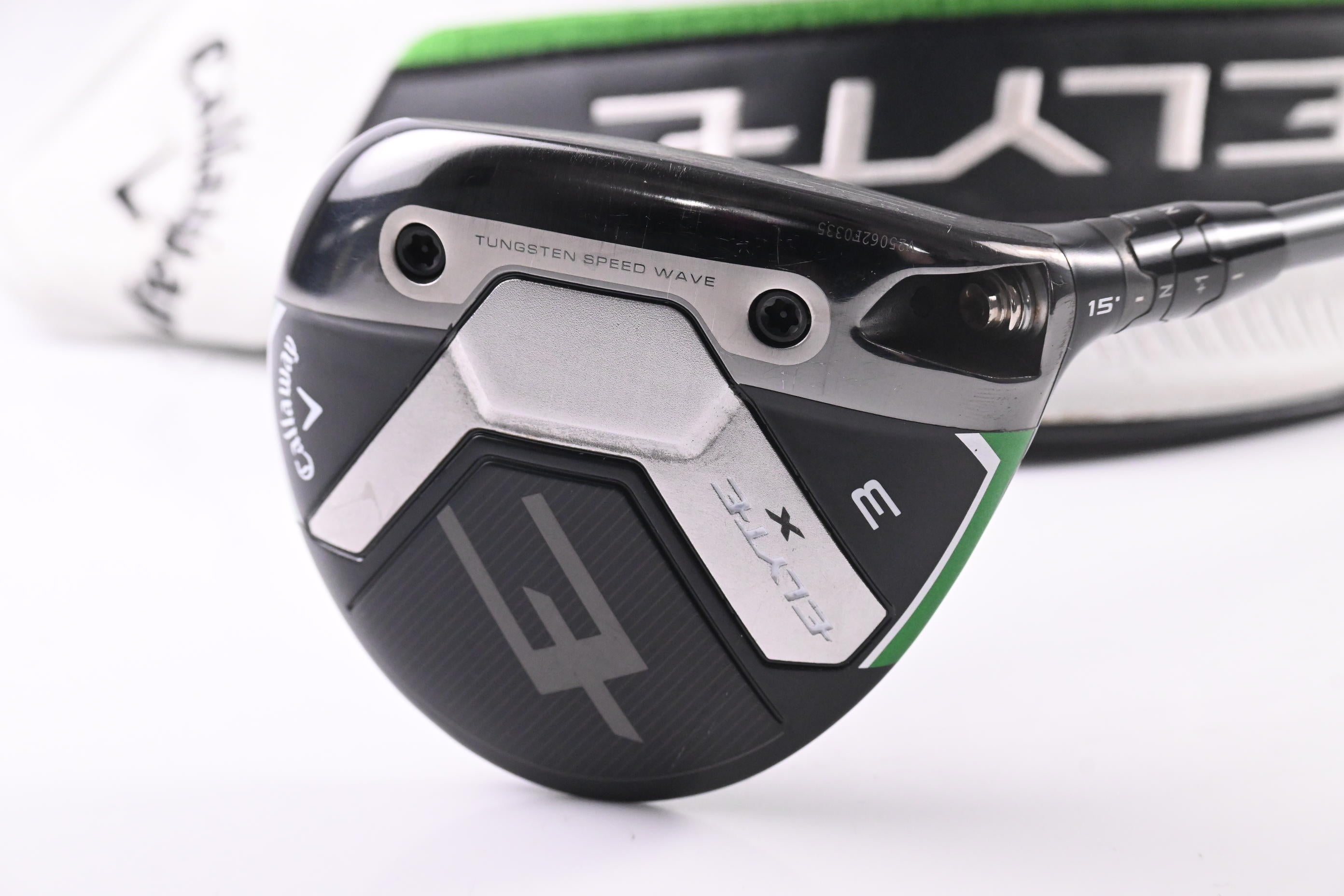 Callaway Elyte X #3 Wood / 15 Degree / Regular Flex Project X Denali Charcoal 60