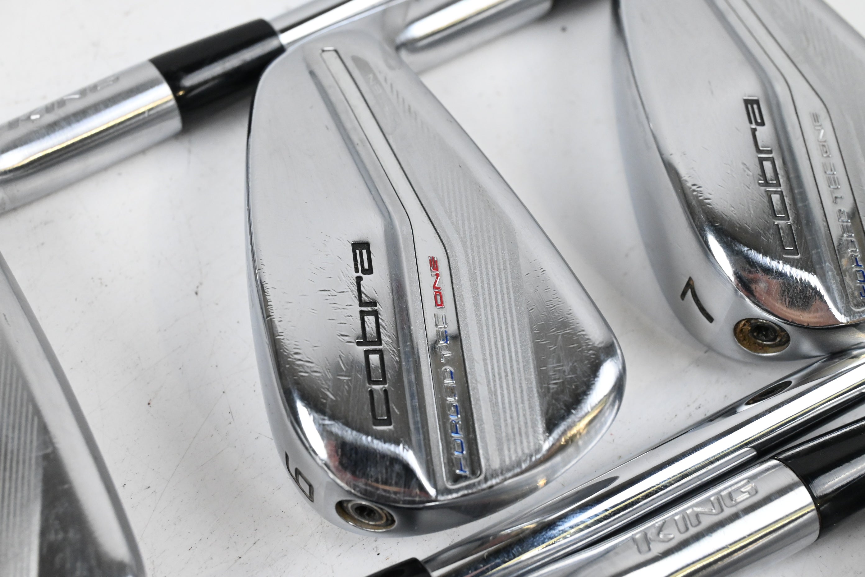 Cobra Forged Tec 2022 One Length Irons / 5-PW / Regular Flex KBS S-Taper Lite