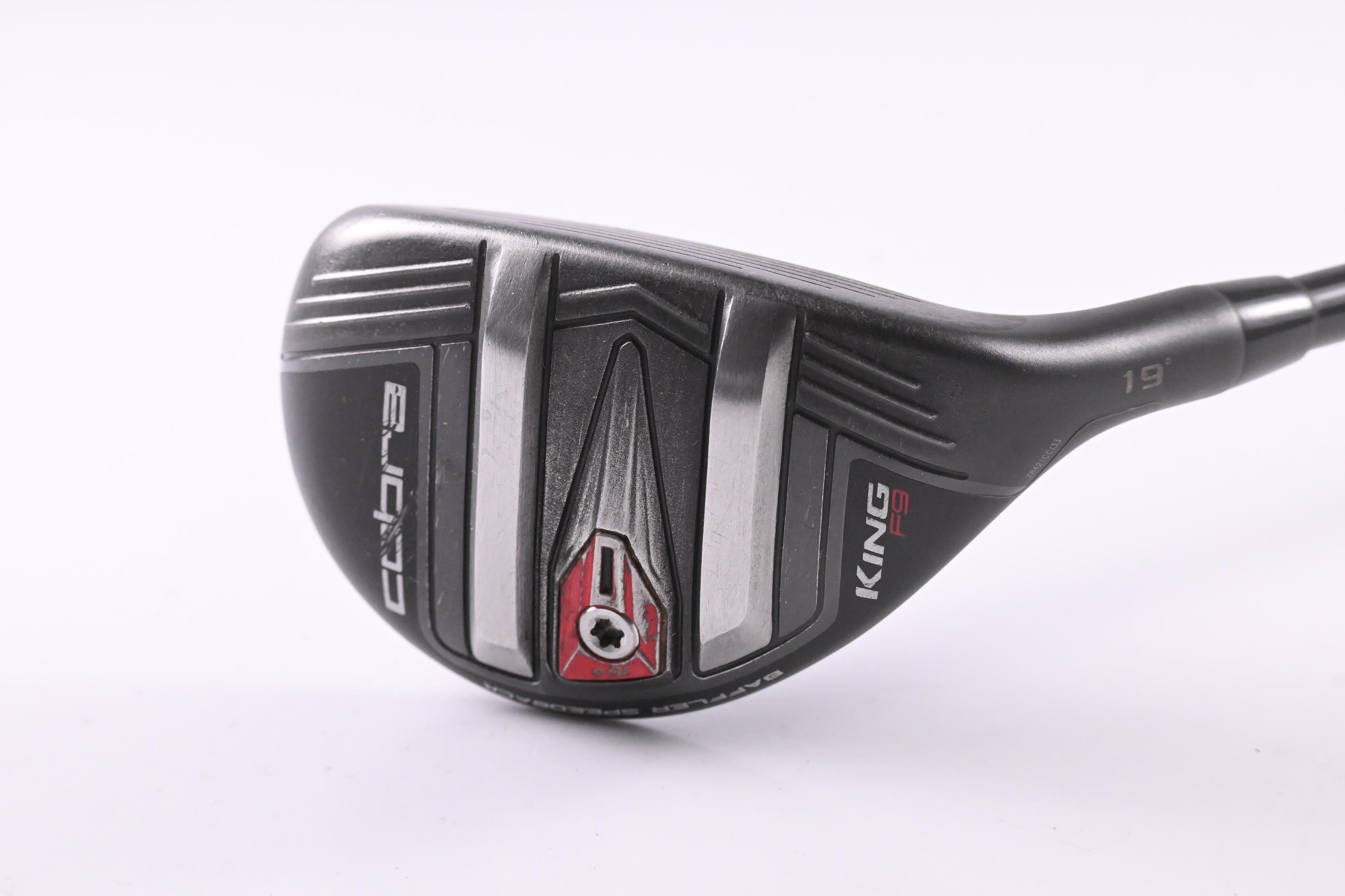 Cobra King F9 #3 Hybrid / 19 Degree / Stiff flex Fujikura Atmos  Black 7 Shaft
