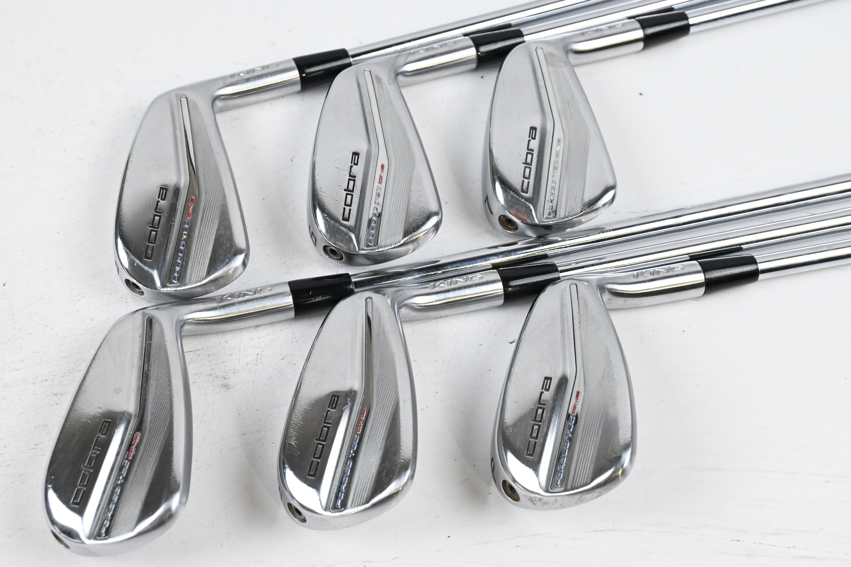 Cobra Forged Tec 2022 One Length Irons / 5-PW / Regular Flex KBS S-Taper Lite