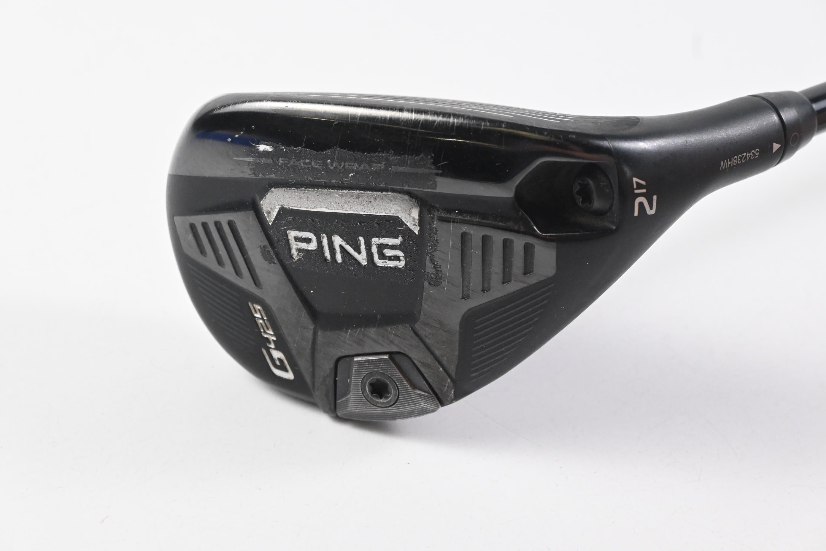 Ping G425 #2 Hybrid / 17 Degree / Stiff Flex Hzrdus Smoke Red RDX 80 Shaft