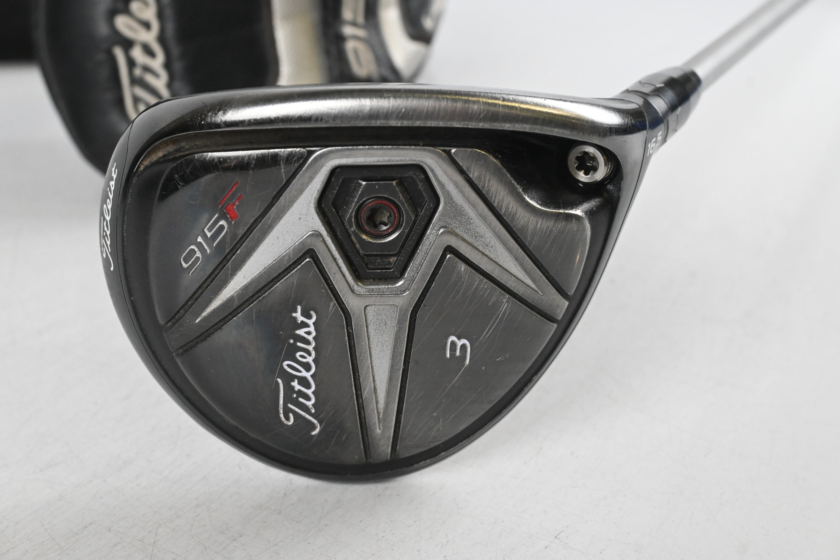 Titleist 915 F #3 Wood / 16.5 Degree / Stiff Flex Diamana S+ Blue 70 Shaft
