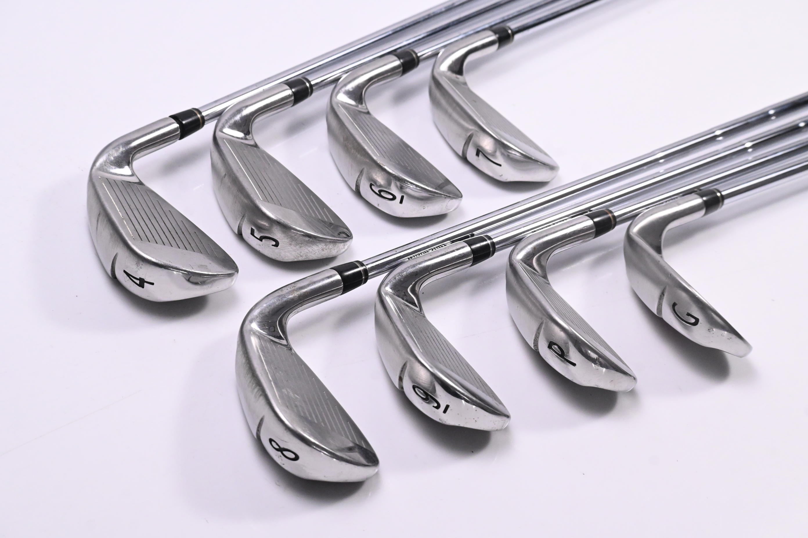 Left Hand Wilson Staff D250 Irons / 4-PW+GW / Uniflex Wilson Staff D250 Shafts