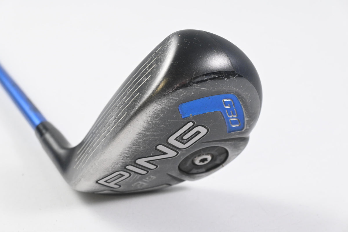 Left Hand Ping G30 #3 Hybrid / 19 Degree / Regular Flex Ping TFC 419 Shaft