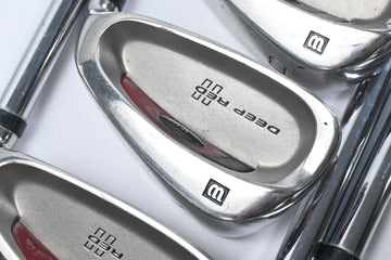 Wilson Deep Red Irons / 6-PW+SW+LW / Regular Flex Step Control Shafts