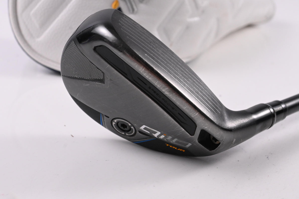Taylormade Qi10 Tour #4 Hybrid / 22 Degree / Stiff Flex Tensei AV Limited Blue 75 Shaft