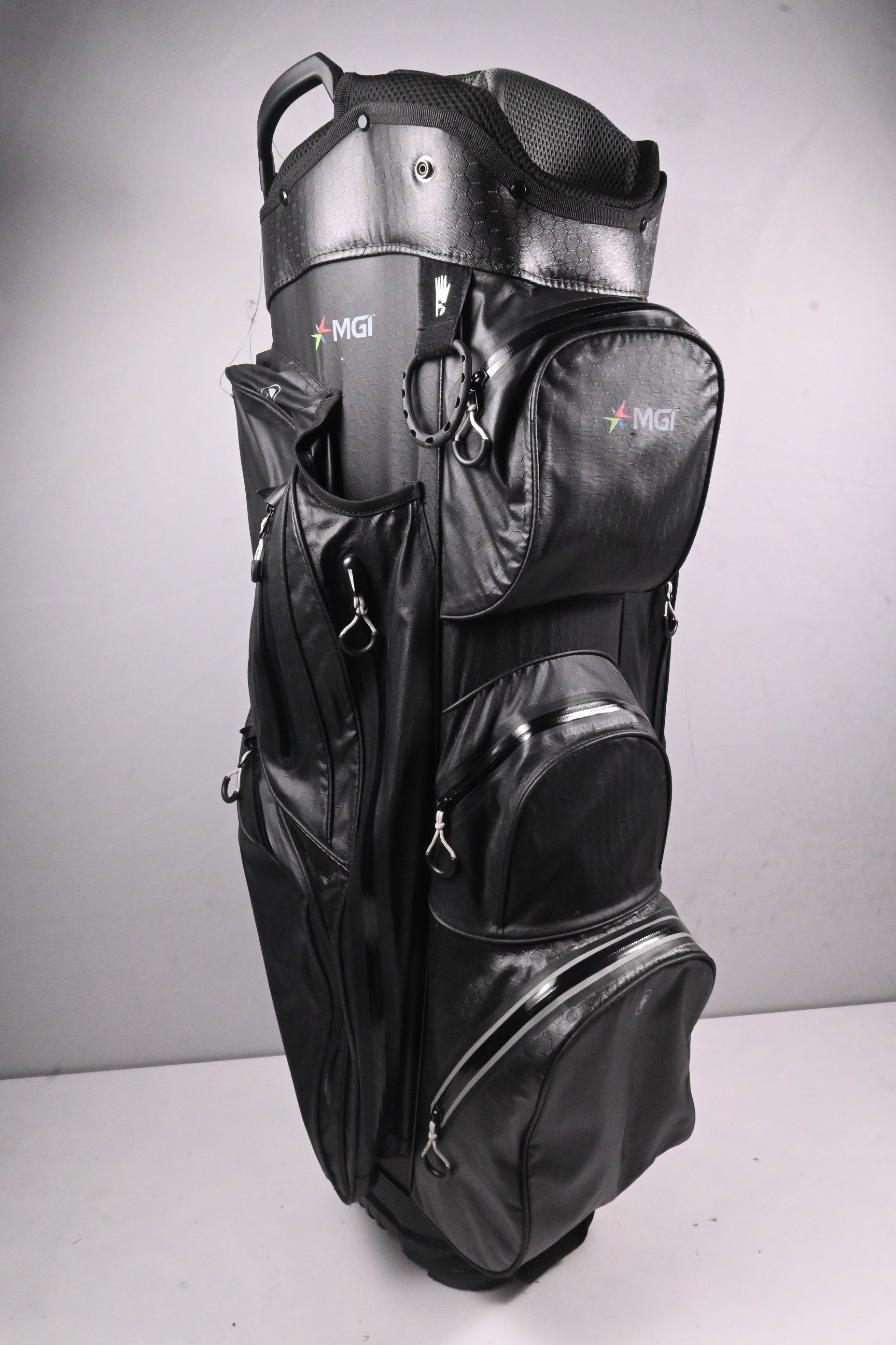 MGI Dri-Play Waterproof Cart Bag / 14-Way Divider / Black