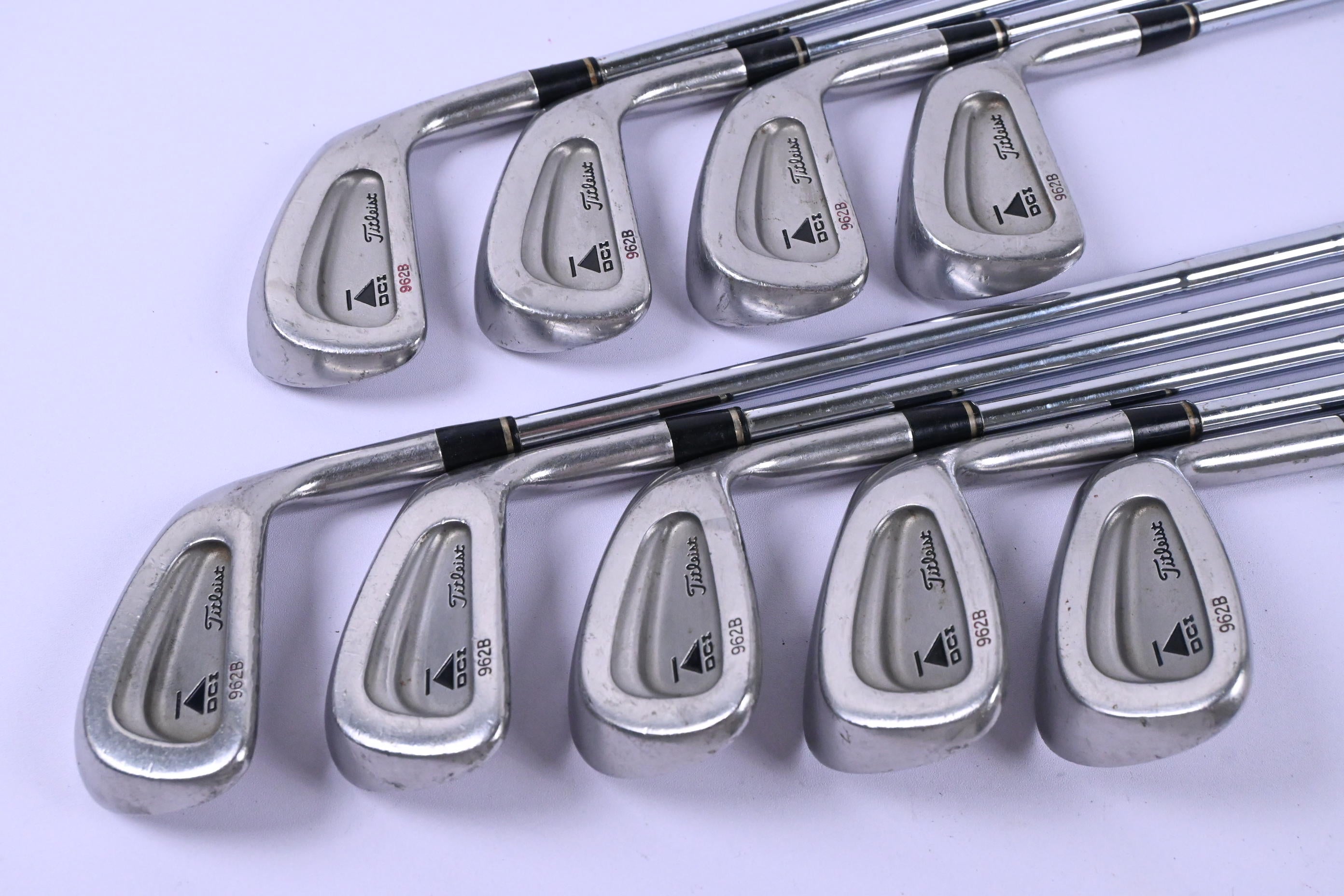 Titleist DCI 962B Irons / 2-PW / Stiff Flex Dynamic Gold S300 Shafts