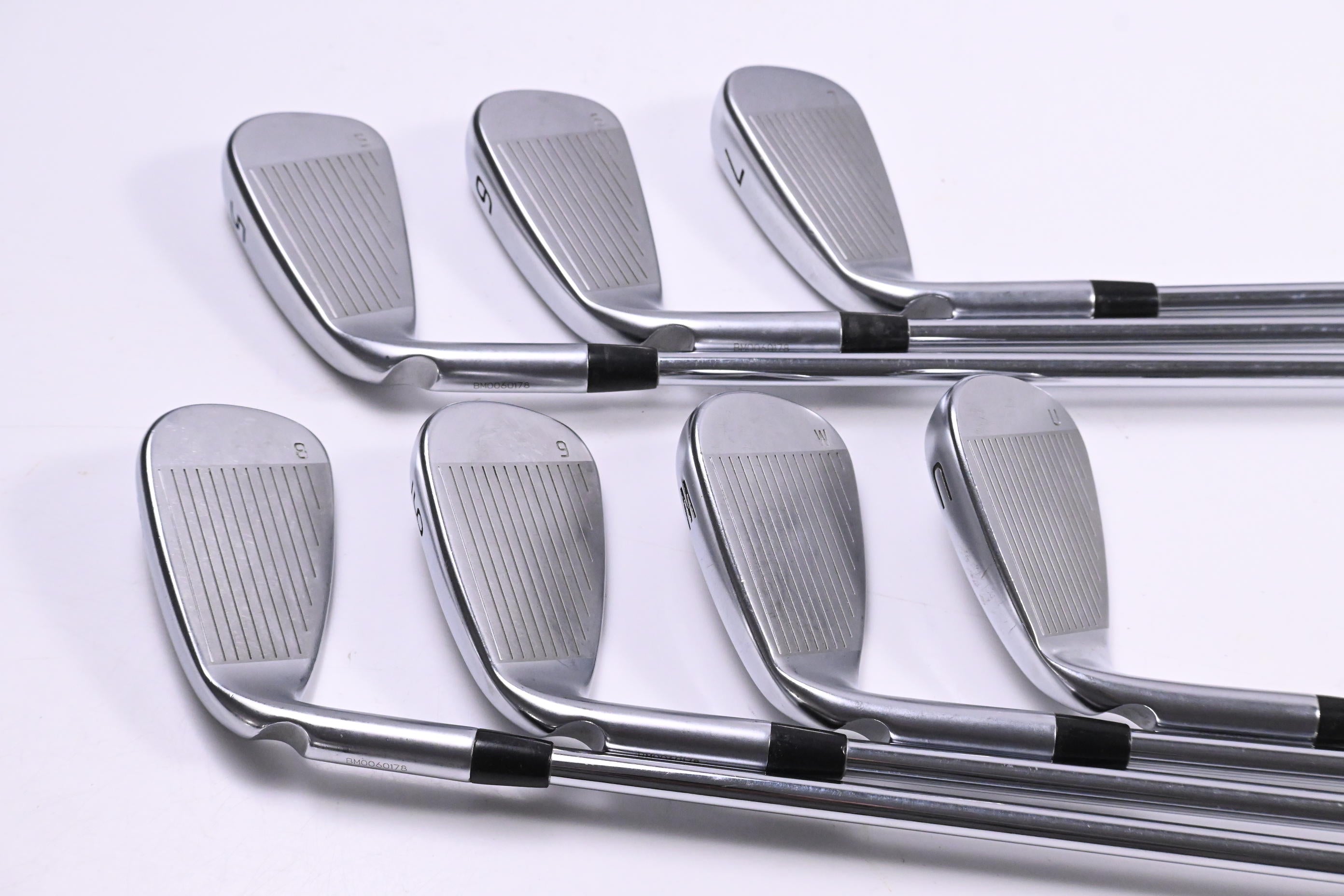Ping G440 Irons / 5-PW+GW / Green Dot / Regular Flex Ping AWT 3.0 Shafts