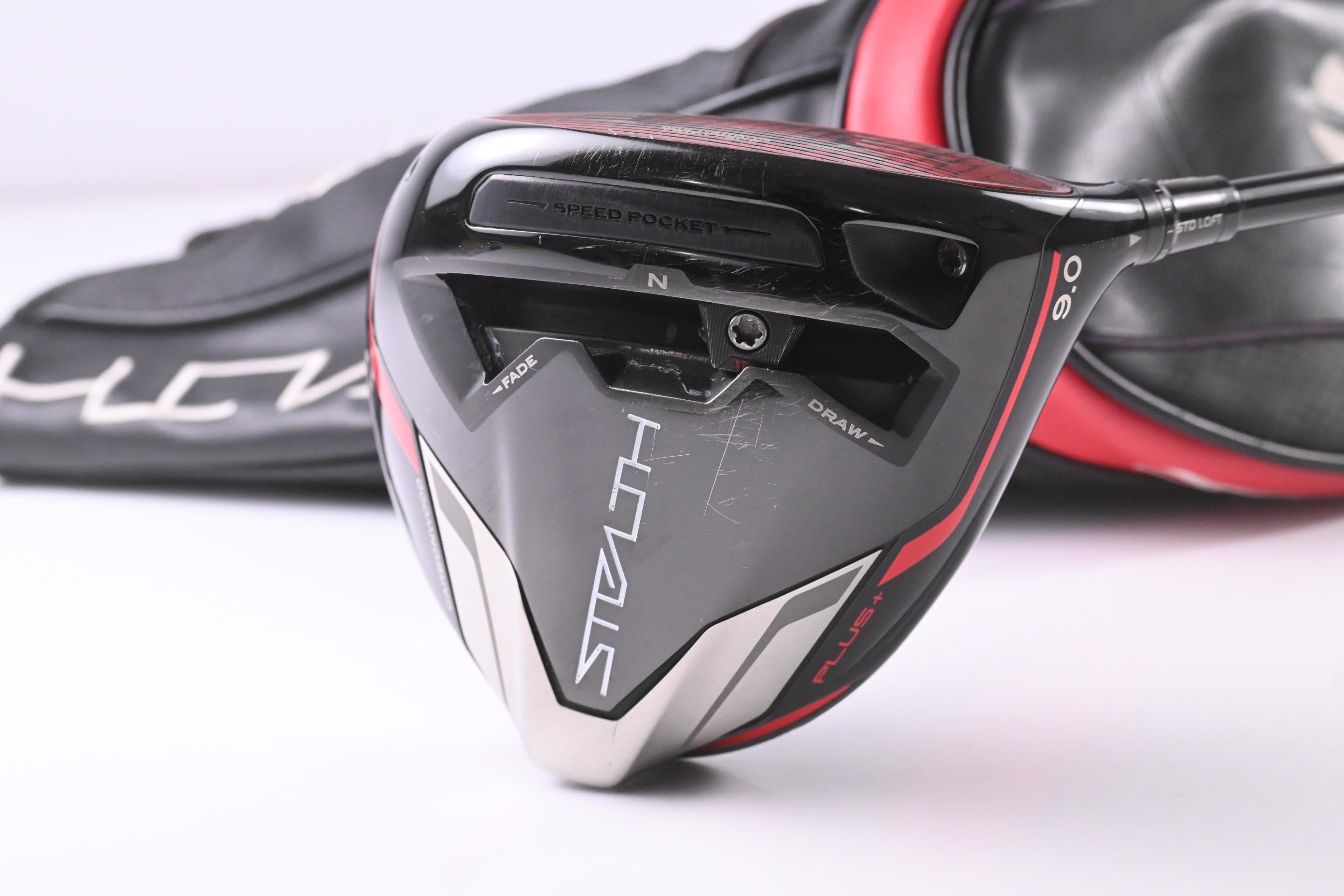 Taylormade Stealth Plus Driver / 9 Degree / X-Flex HZRDUS Smoke RDX Red 75 Shaft