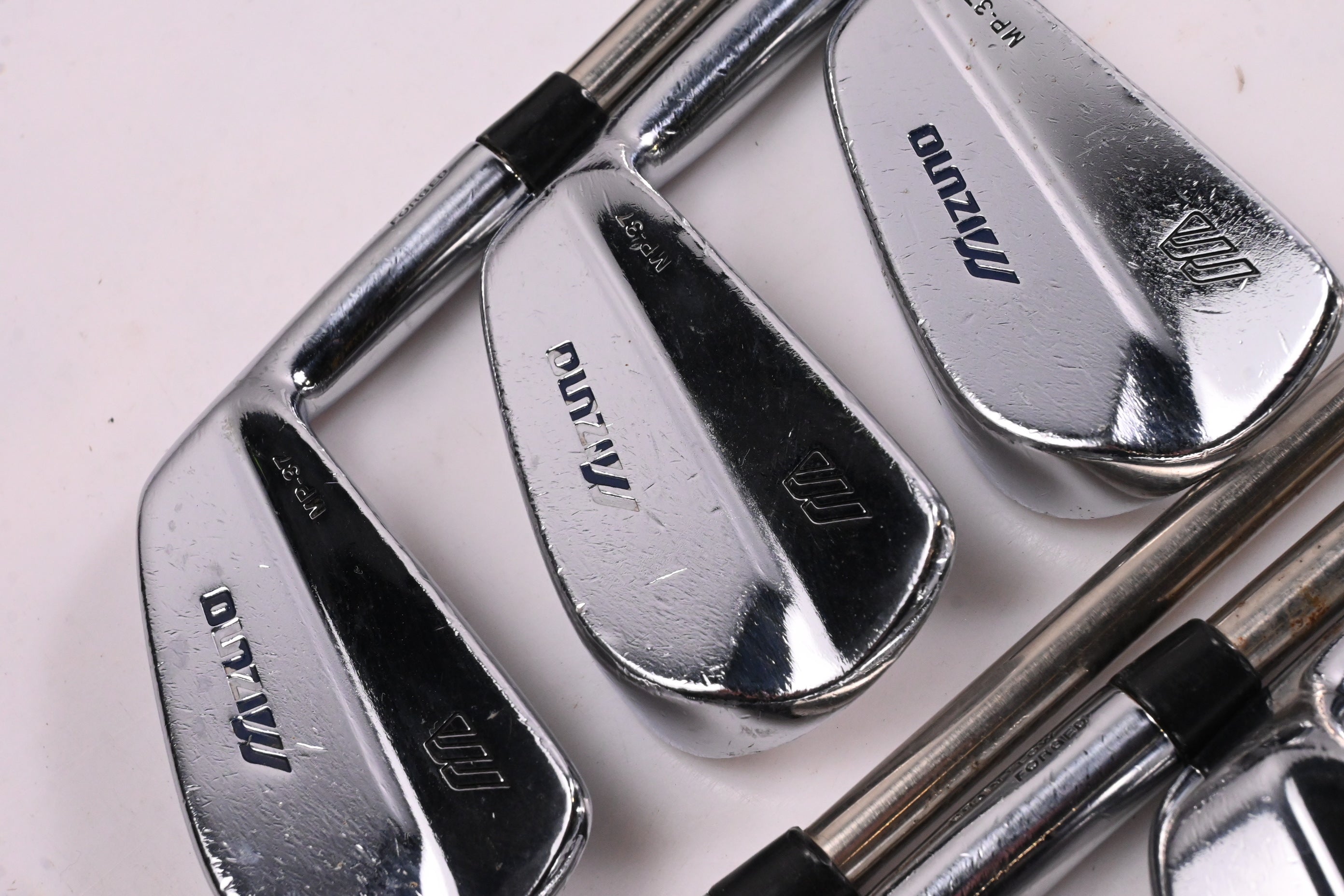 Mizuno MP-37 Irons / 4-PW / Stiff Flex True Temper Black Gold Shafts