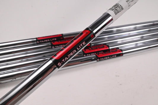 KBS $-Taper Lite Iron Shafts / Stiff Flex / Set of 6 / .355" Tip
