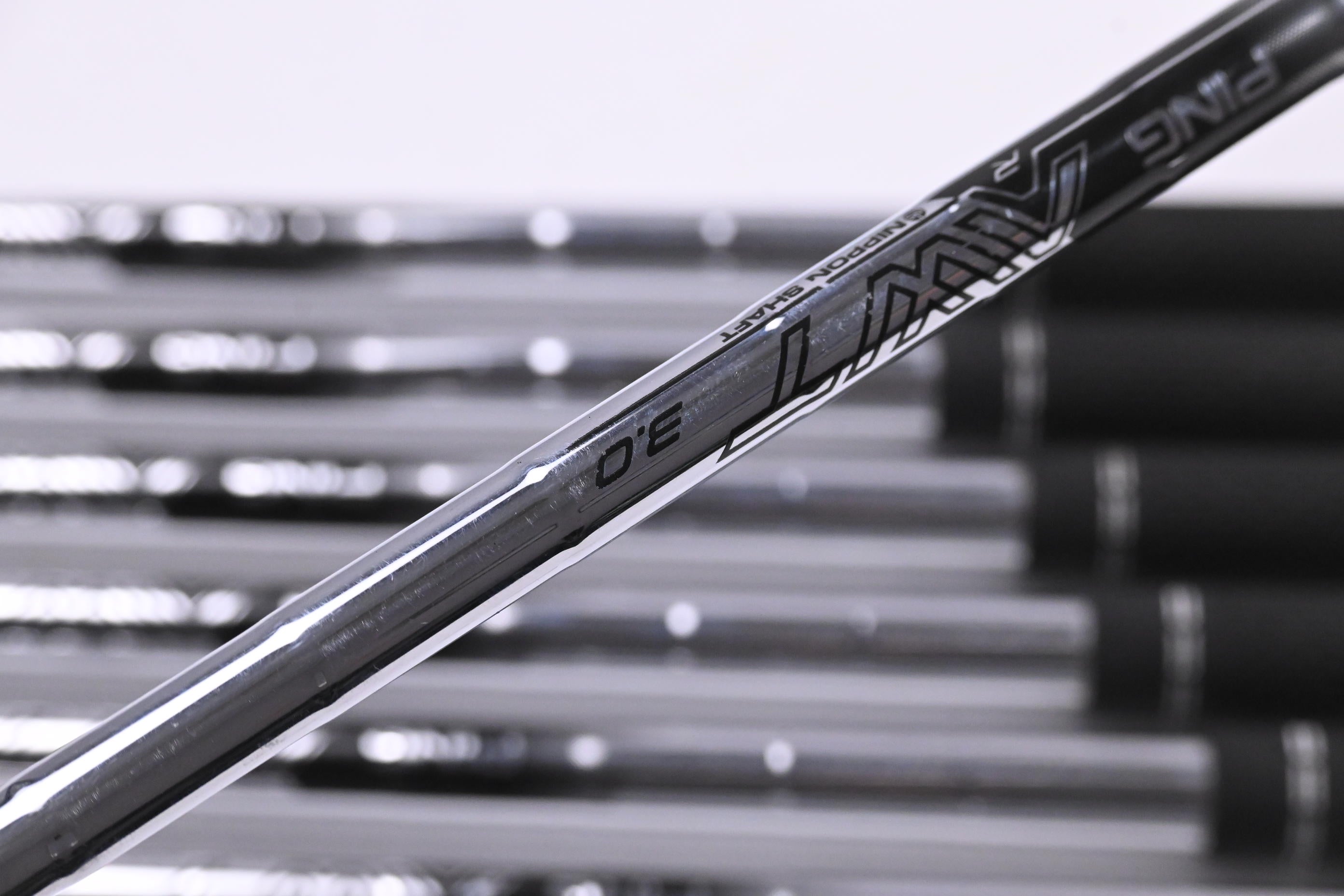 Ping G440 Irons / 5-PW+GW / Green Dot / Regular Flex Ping AWT 3.0 Shafts