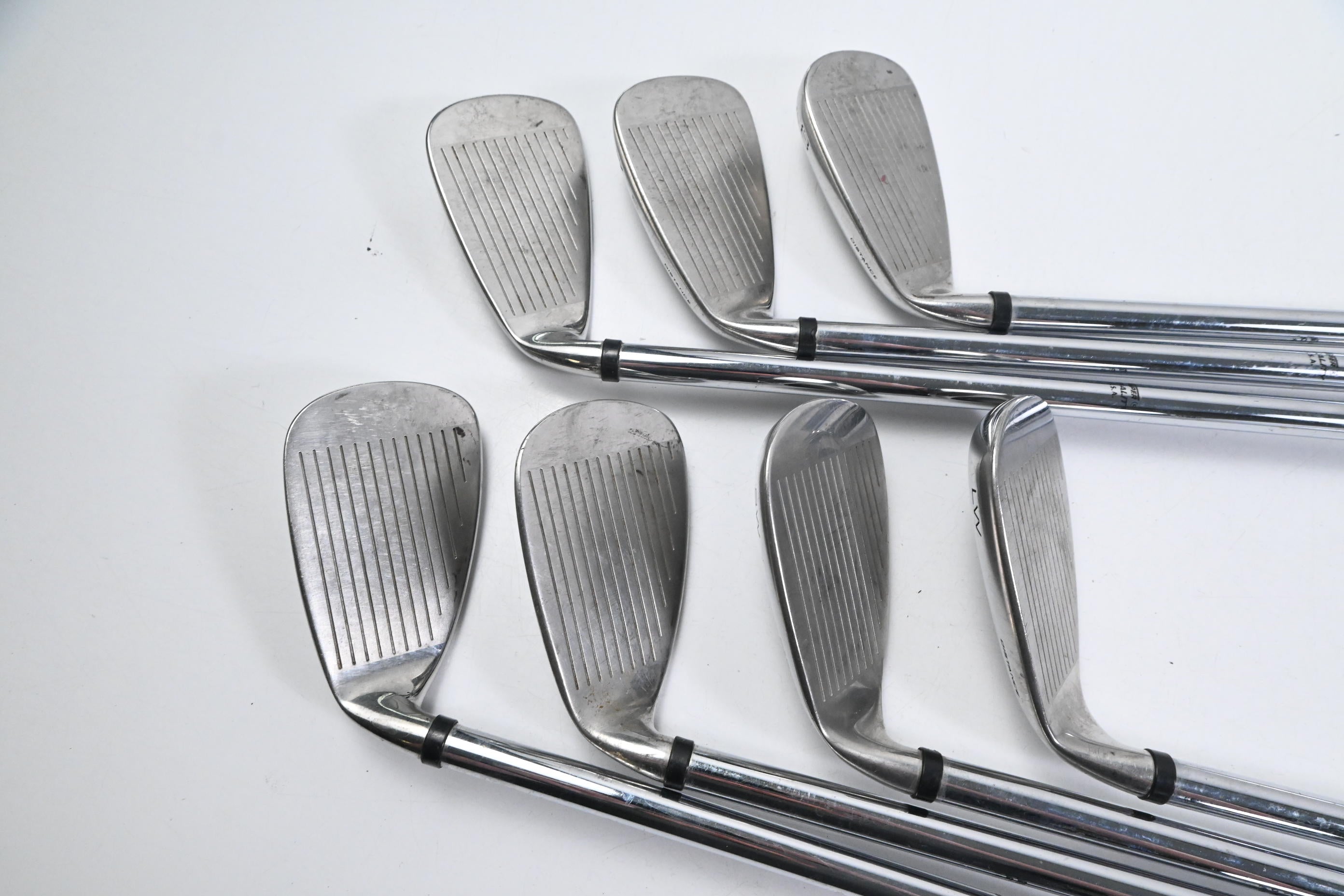 Wilson Deep Red Irons / 6-PW+SW+LW / Regular Flex Step Control Shafts