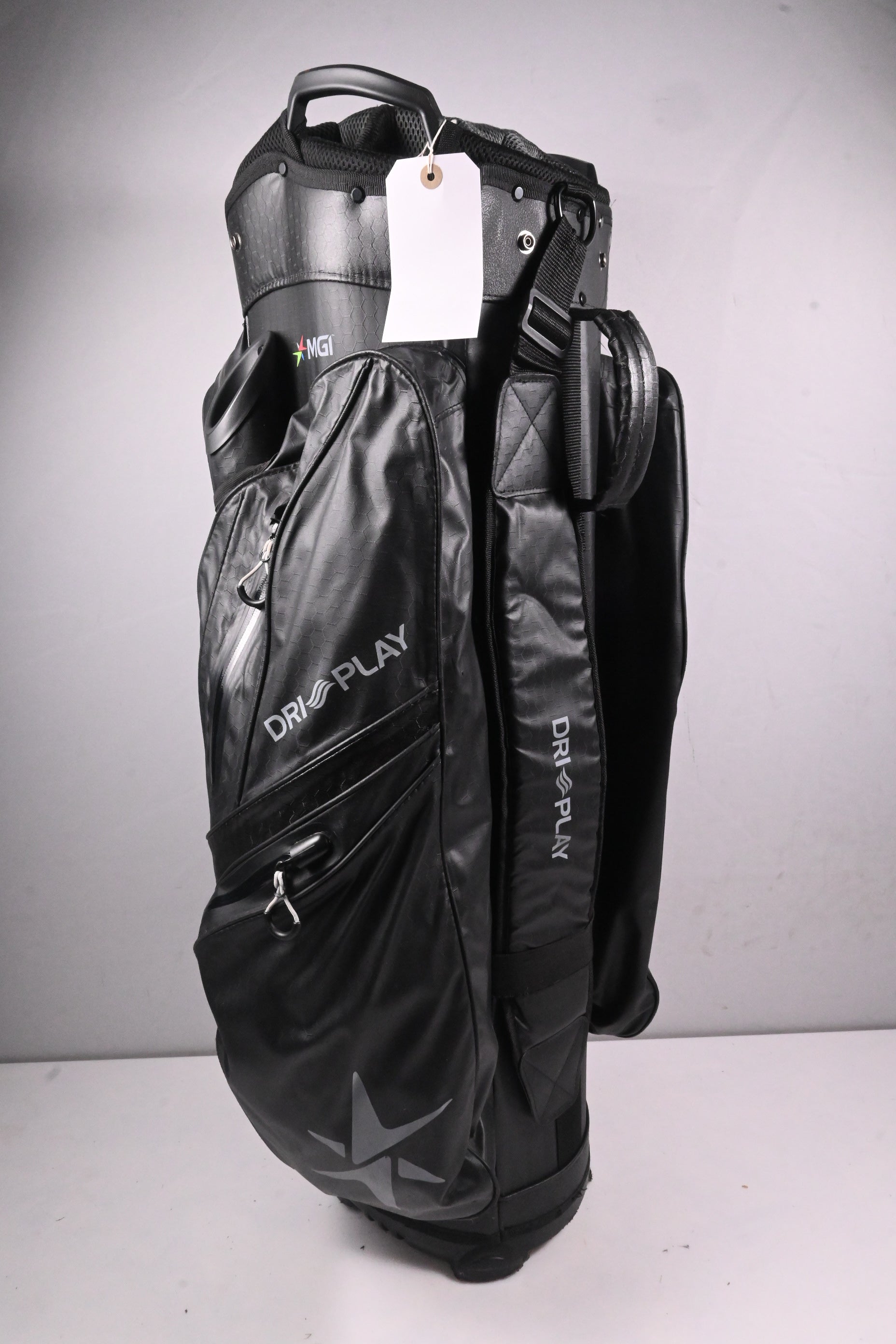 MGI Dri-Play Waterproof Cart Bag / 14-Way Divider / Black