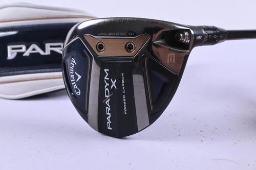 Callaway Paradym X #3 Wood / 15 Degree / X-Flex Kai'li White 80 Shaft