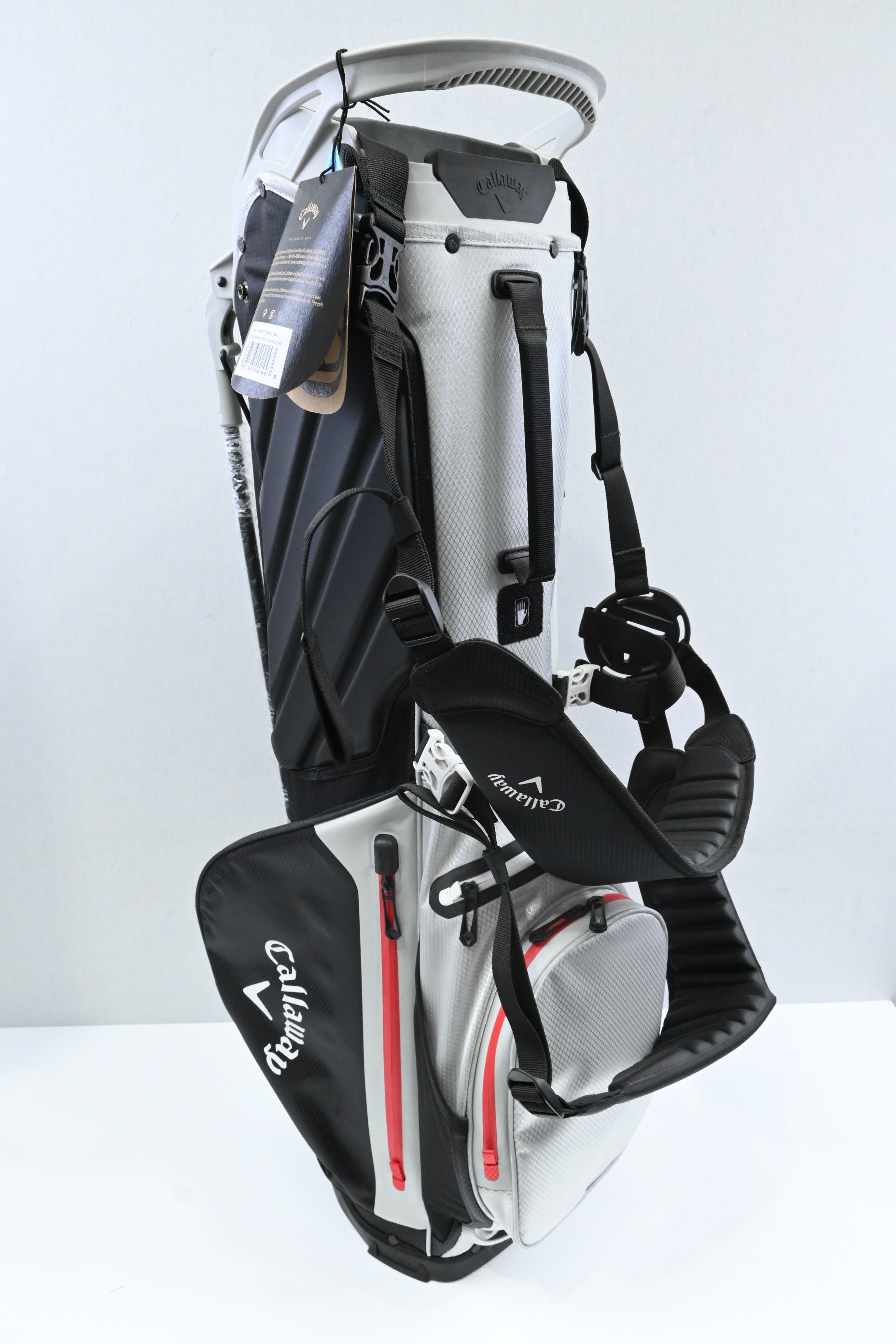 Callaway Fairway C HD Stand Bag / 4-Way / Black, Grey, Red