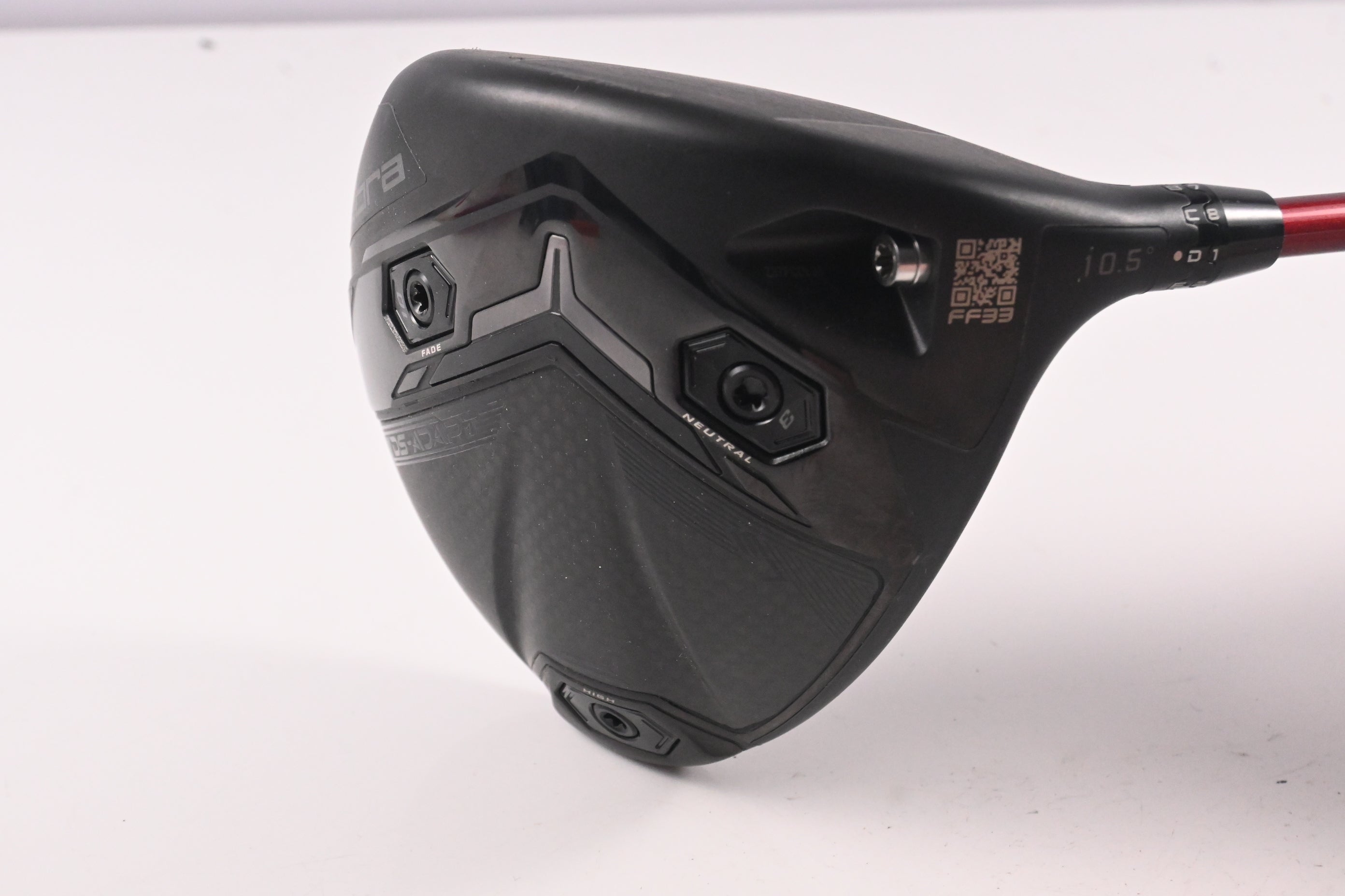 Cobra DS-Adapt LS Driver / 10.5 Degree / Stiff Flex Project X Denali Red 50