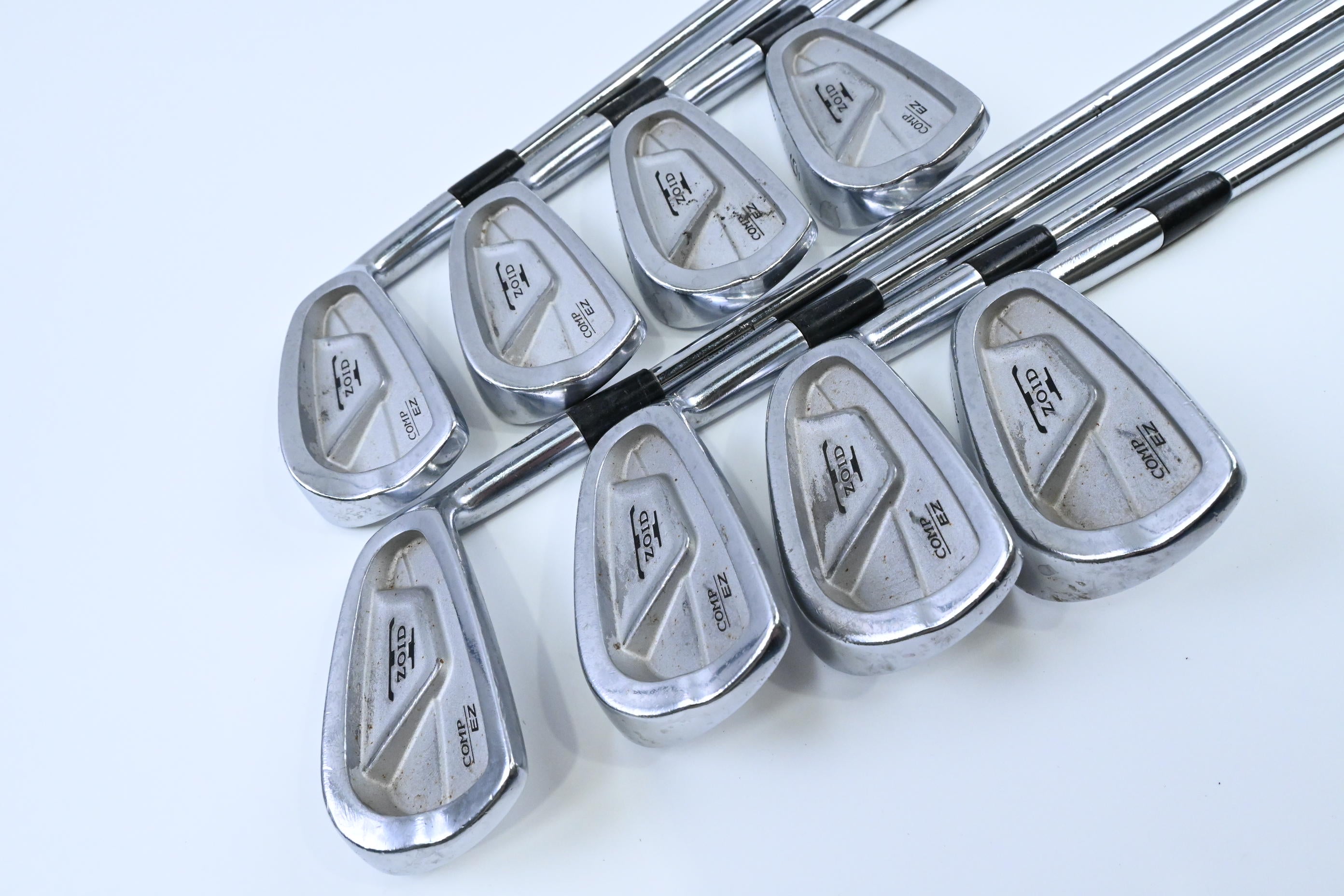 Mizuno T-Zoid Comp EZ Irons / 3-PW / Regular Flex Gold Plus Sensicore R300