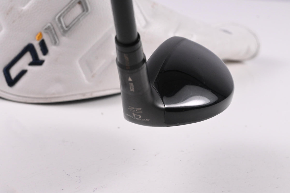 Taylormade Qi10 Tour #4 Hybrid / 22 Degree / Stiff Flex Tensei AV Limited Blue 75 Shaft