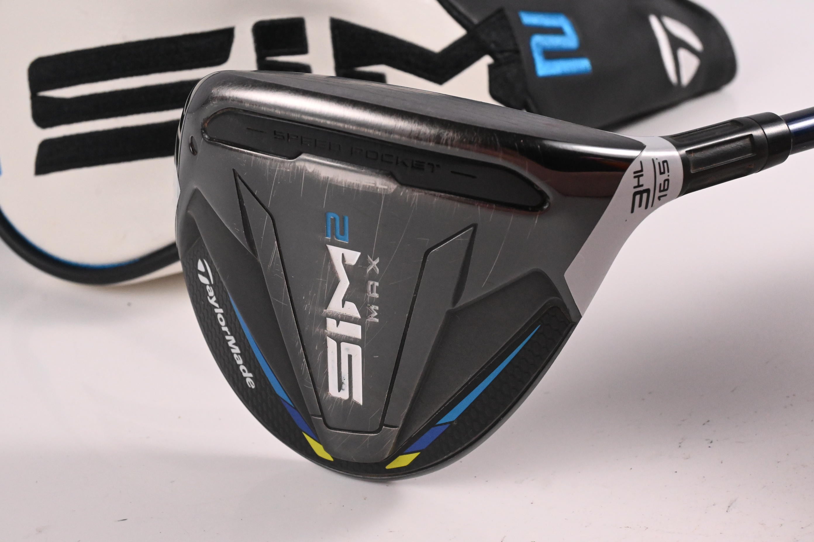 Taylormade SIM2 Max #3 HL Wood / 16.5 Degree / Senior Flex Ventus Blue 5 Shaft