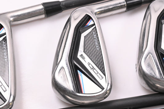 Cobra Aerojet Irons / 6-PW+GW+SW / Senior Flex Cobra Ultralite 45 Shafts