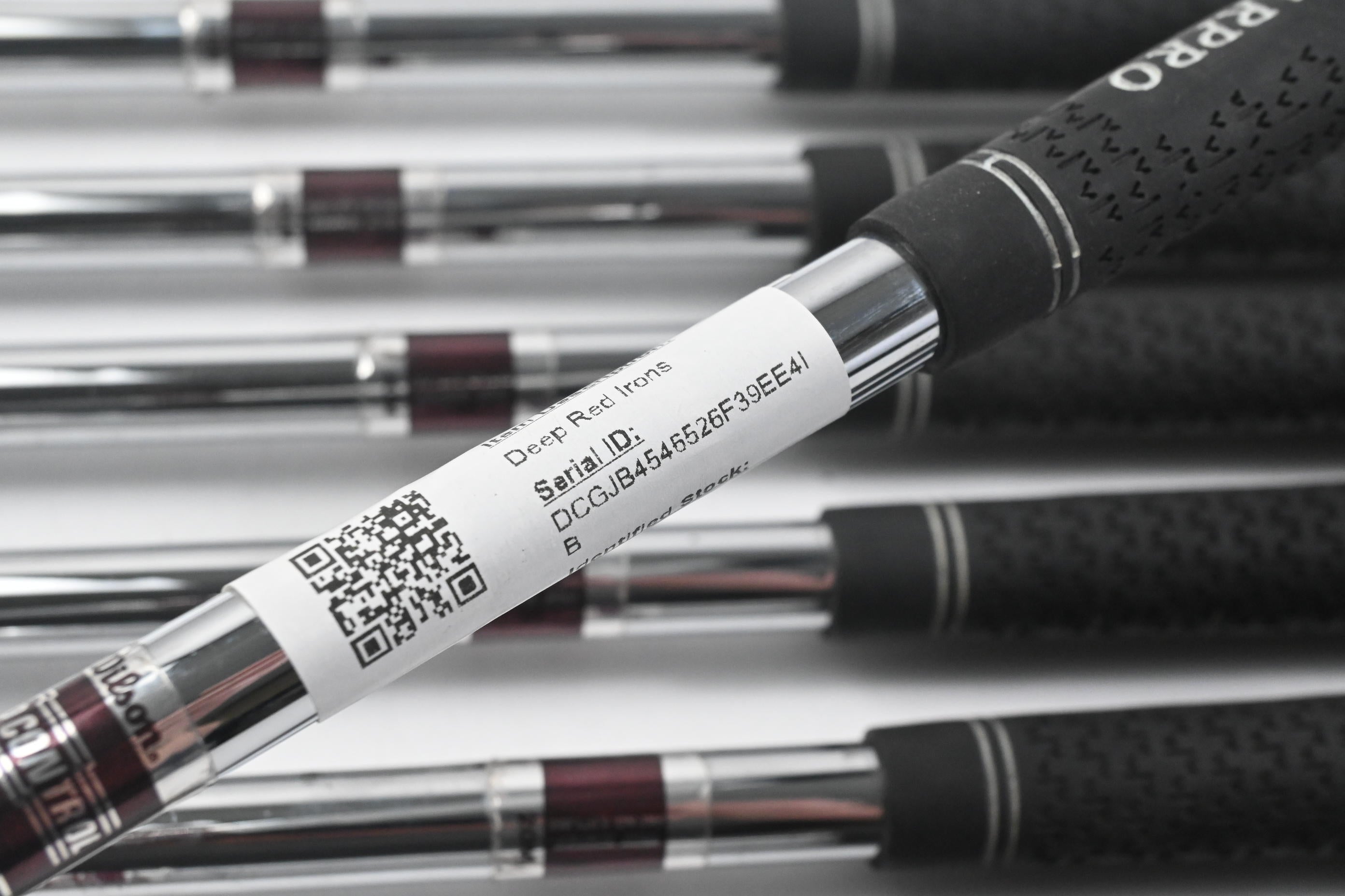 Wilson Deep Red Irons / 6-PW+SW+LW / Regular Flex Step Control Shafts