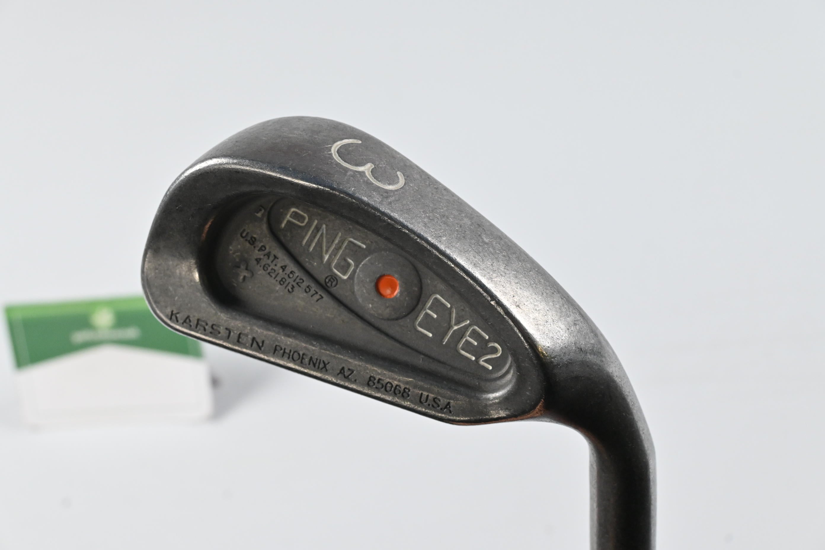 Ping Eye 2+ #3 Iron / 21.5 Degree / Orange Dot / Stiff Flex Ping Karsten JZ Shaft