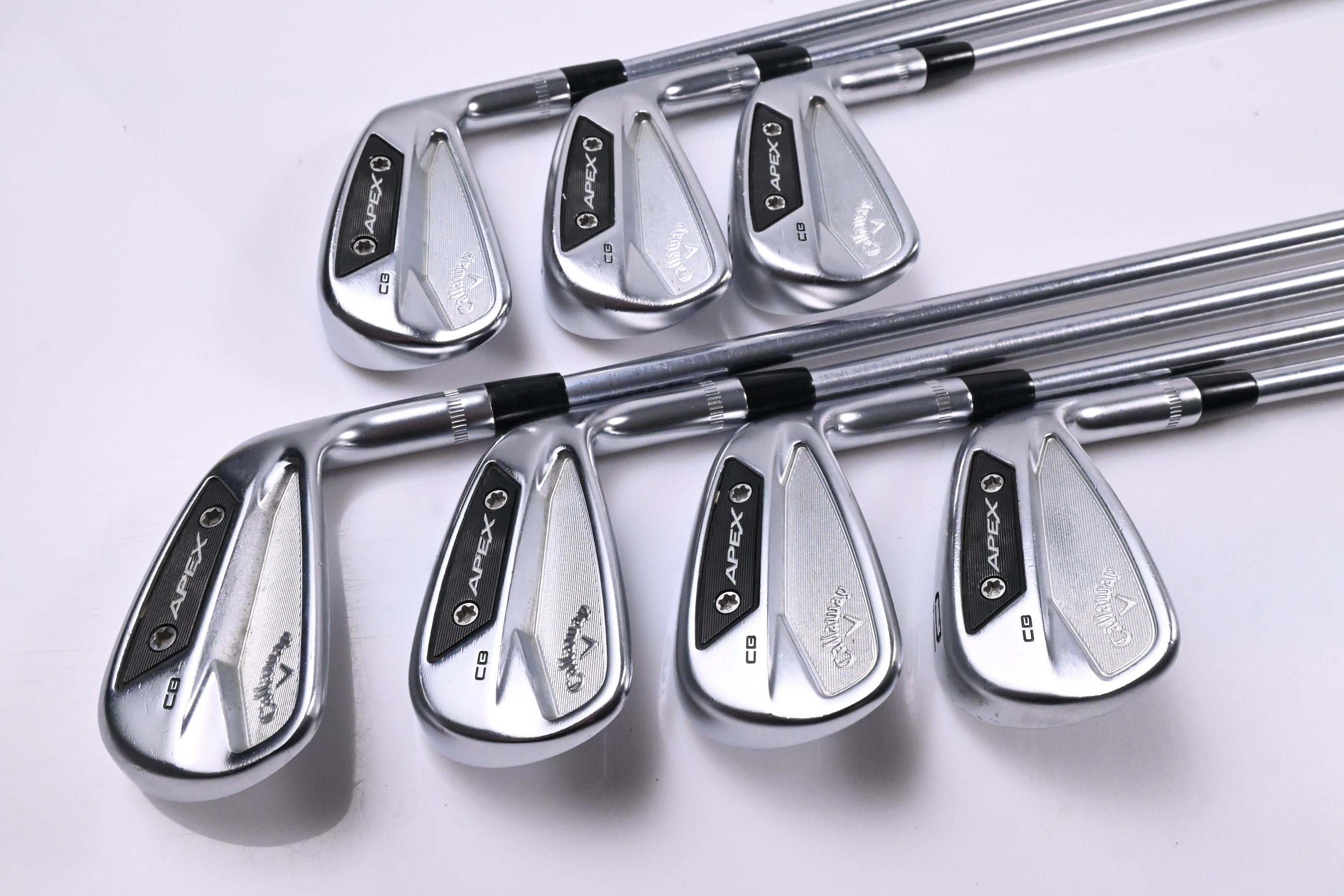 Callaway Apex CB 24 Irons / 4-PW / X-Flex Project X LS 125 Shafts