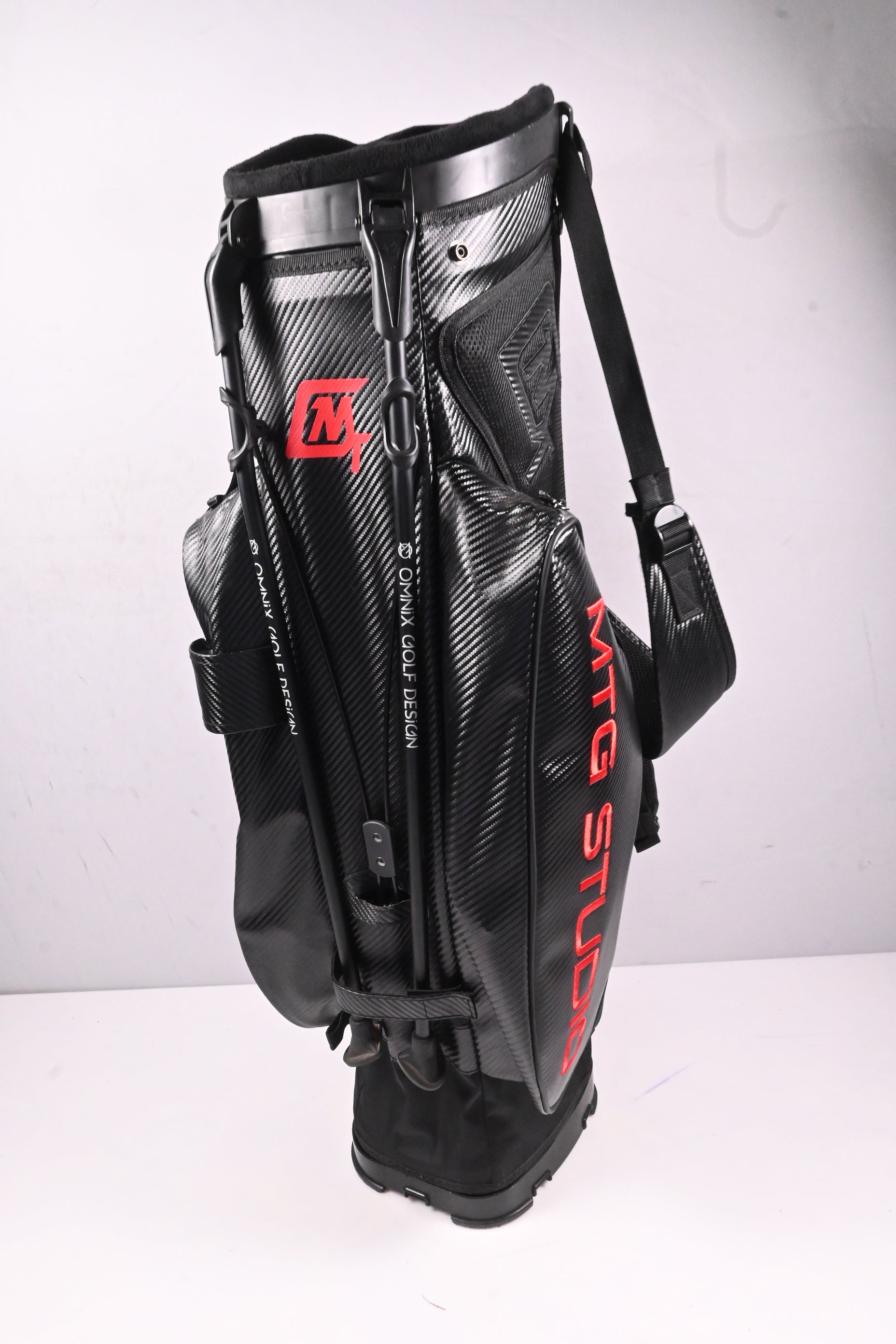 Itobori Stand Bag / 4-Way Divider / Black, Red