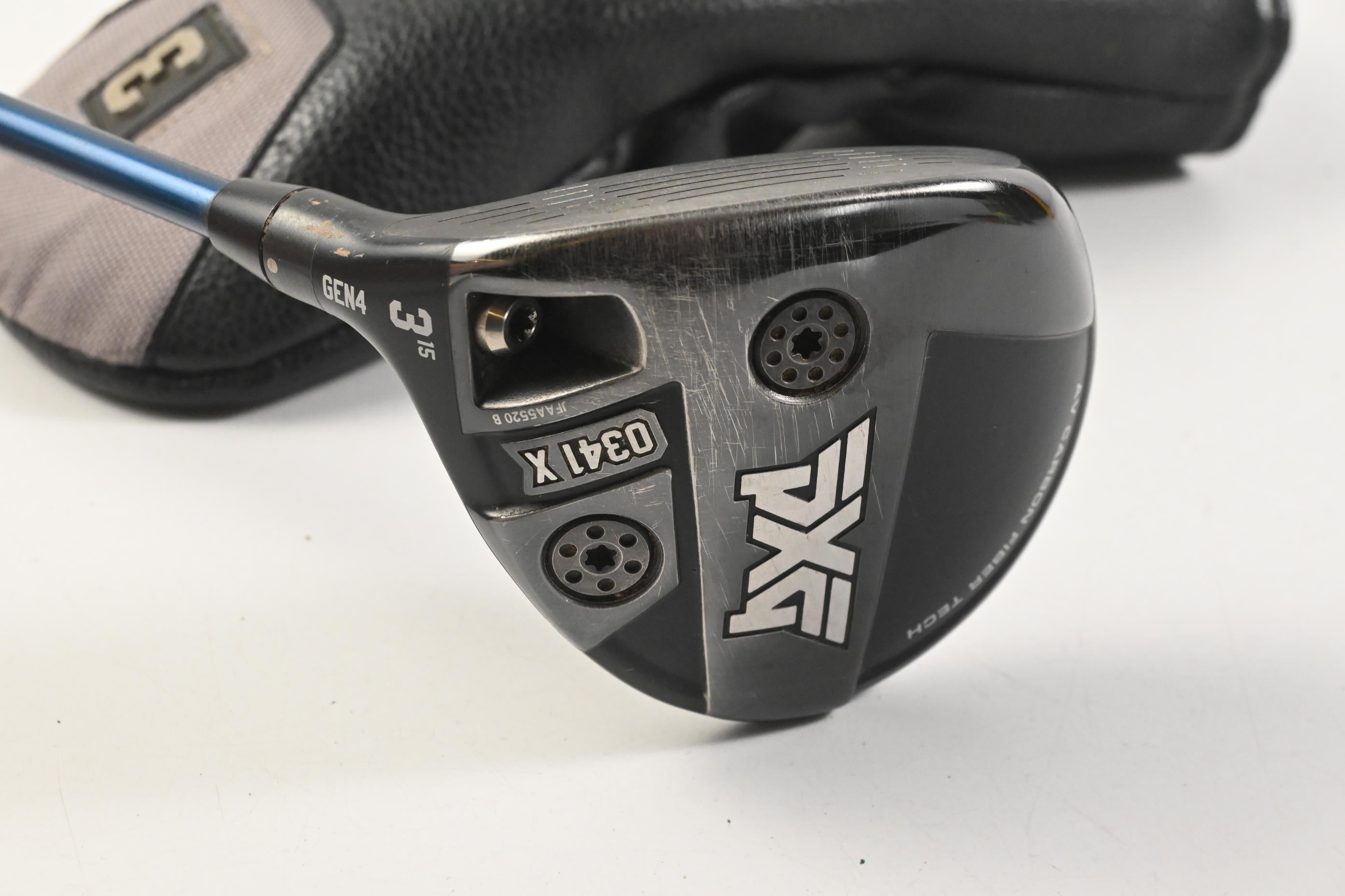 Left Hand PXG 0341 X Gen4 #3 Wood / 15 Degree / Stiff Flex Aldila Rogue 8.5.9 65
