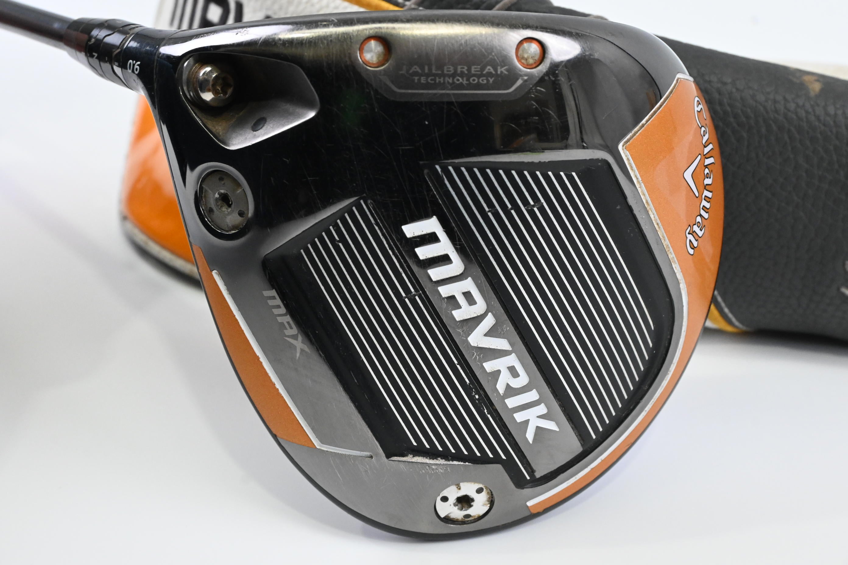 Left Hand Callaway Mavrik Max Driver / 9 Degree / Stiff Flex Evenflow Riptide 60