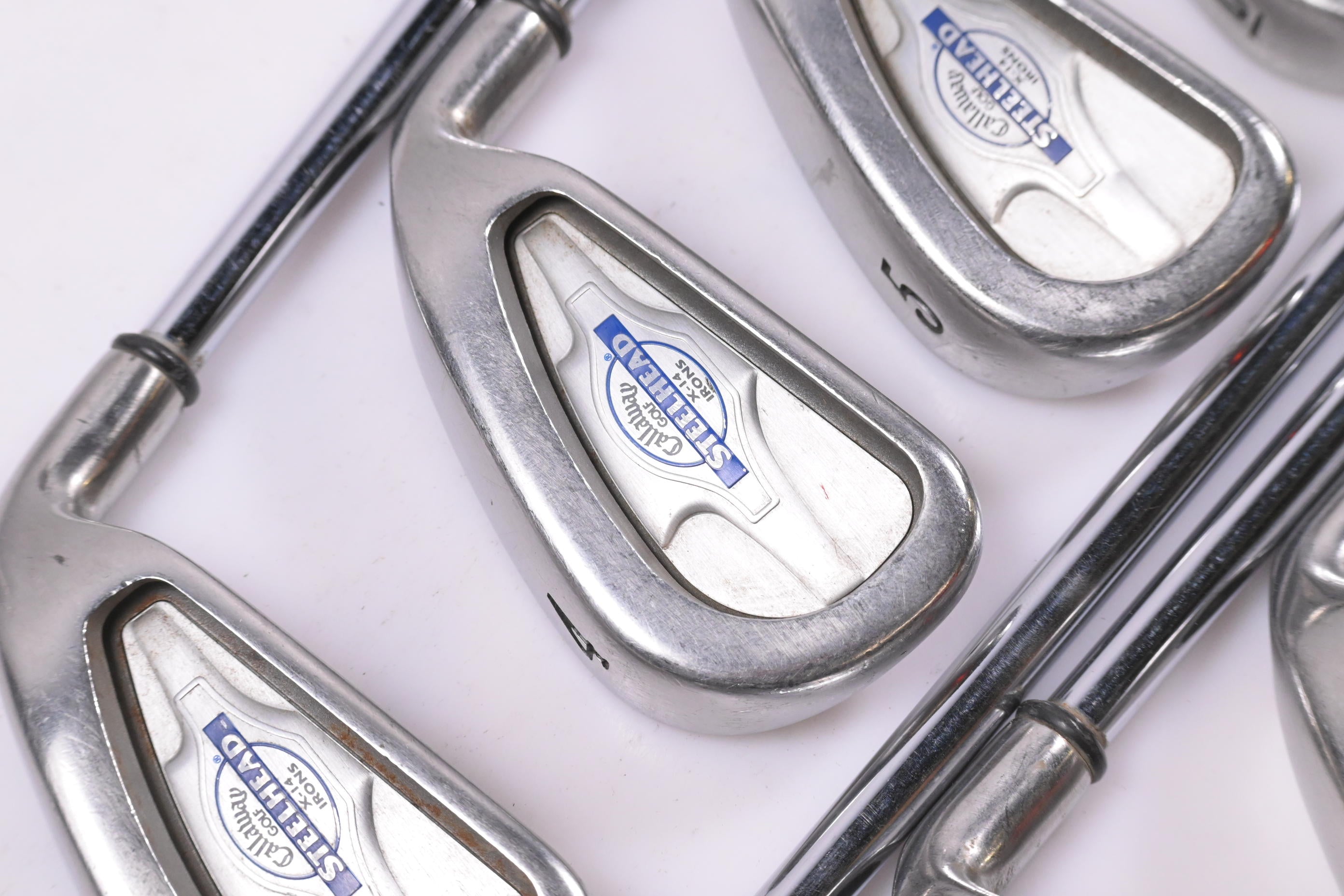 Callaway X-14 Irons / 3-PW+SW / Regular Flex Callaway Steelhead Shafts