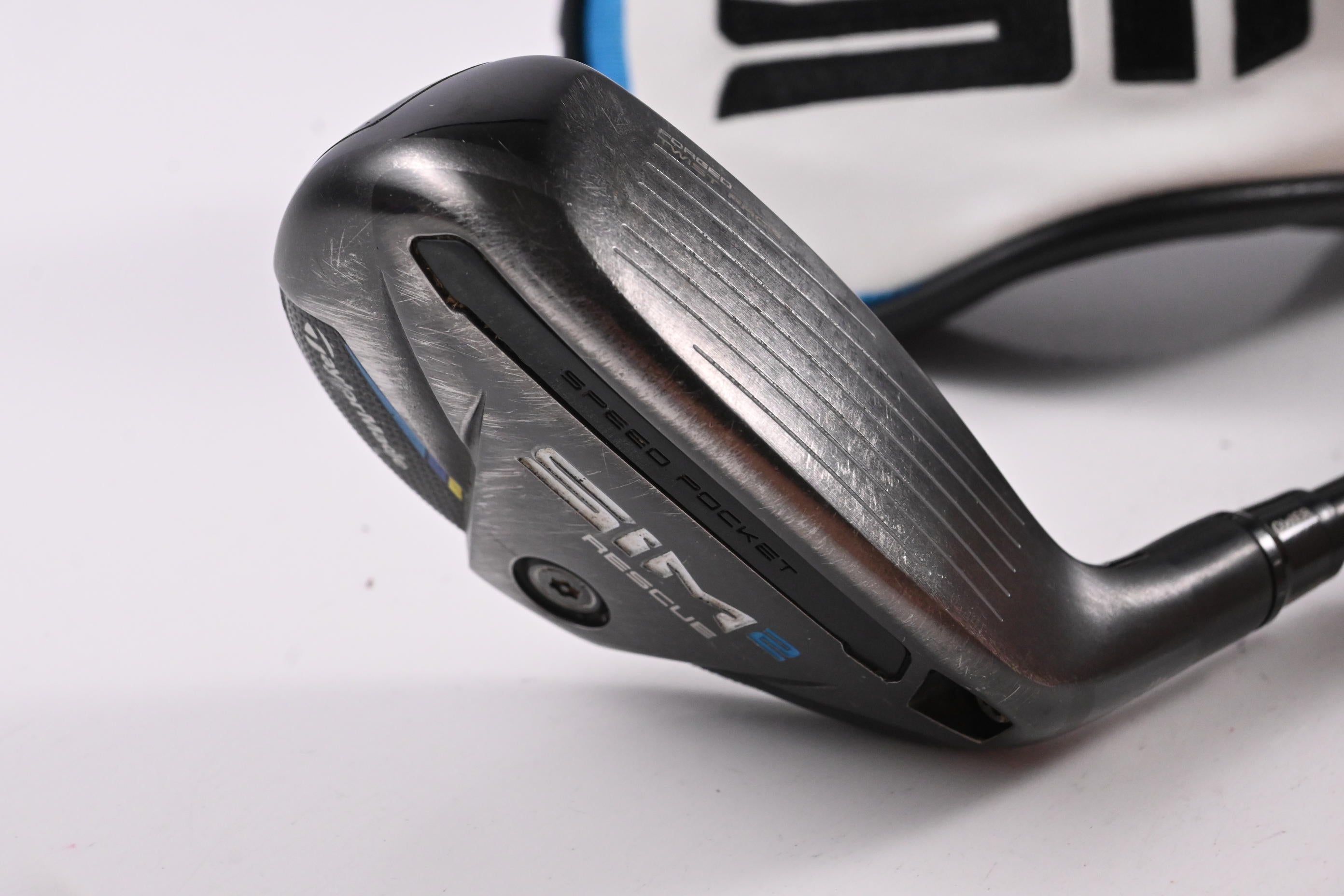 Taylormade SIM2 #3 Hybrid / 19.5 Degree / Stiff Flex Tensei AV Blue 80 Shaft