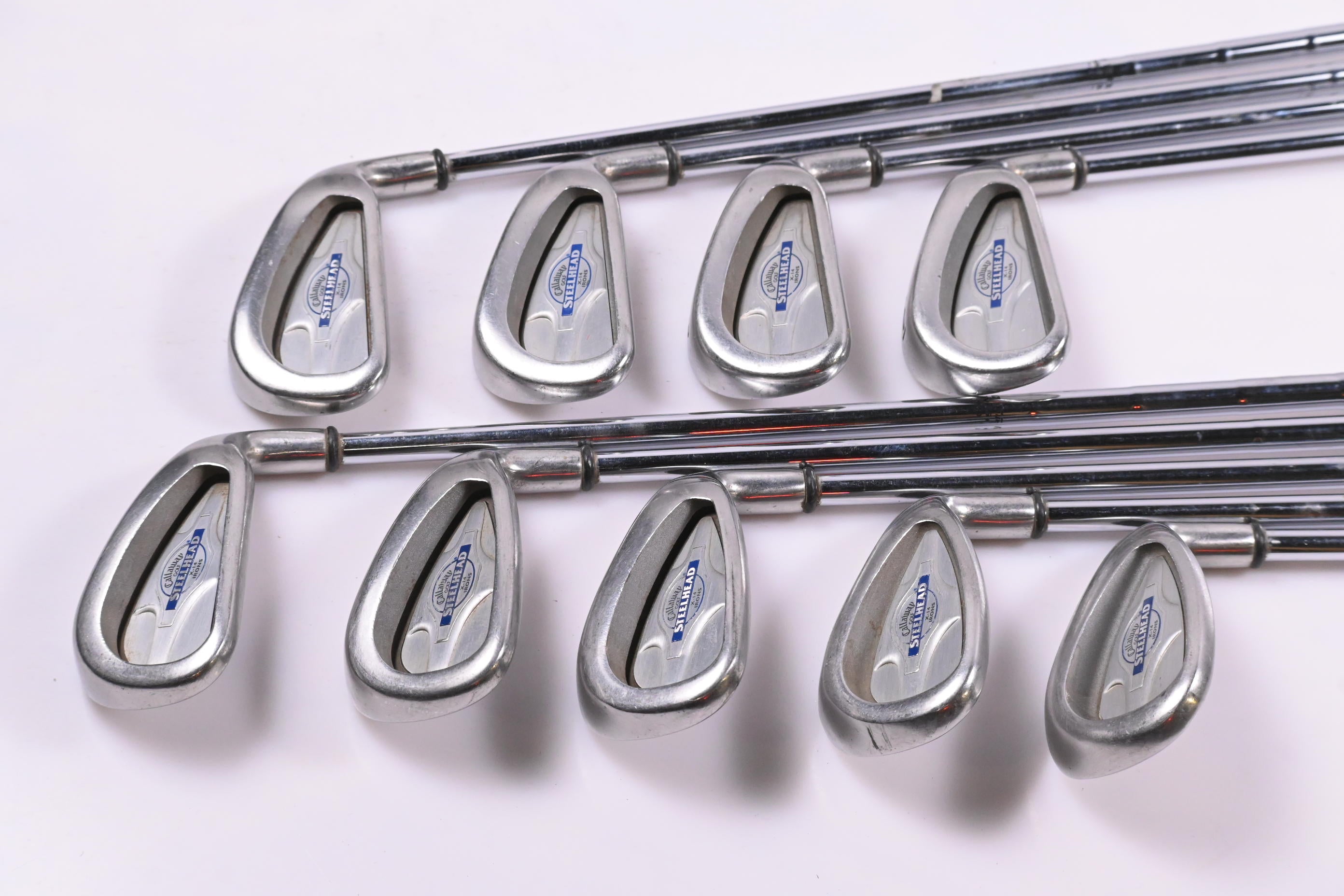 Callaway X-14 Irons / 3-PW+SW / Regular Flex Callaway Steelhead Shafts