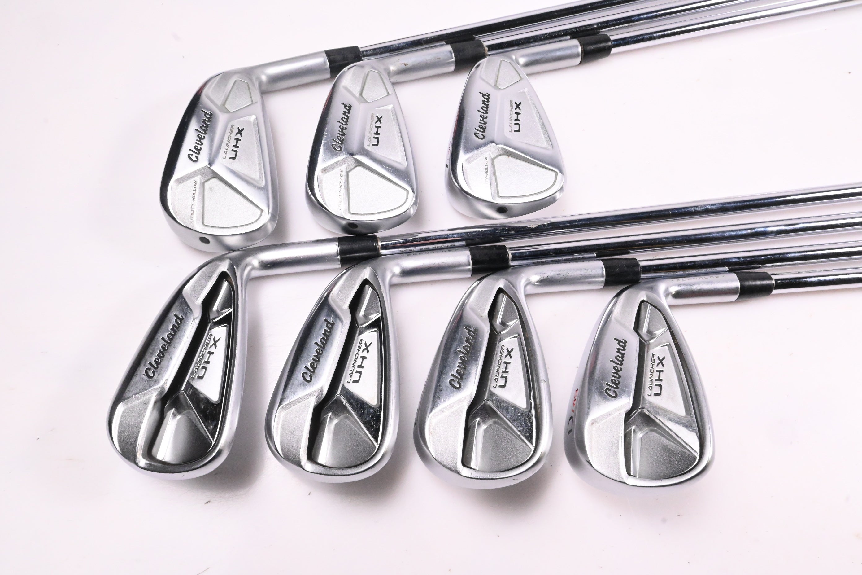 Cleveland Launcher UHX Irons / 5-PW+DW / Stiff Flex Dynamic Gold DST 98 S300