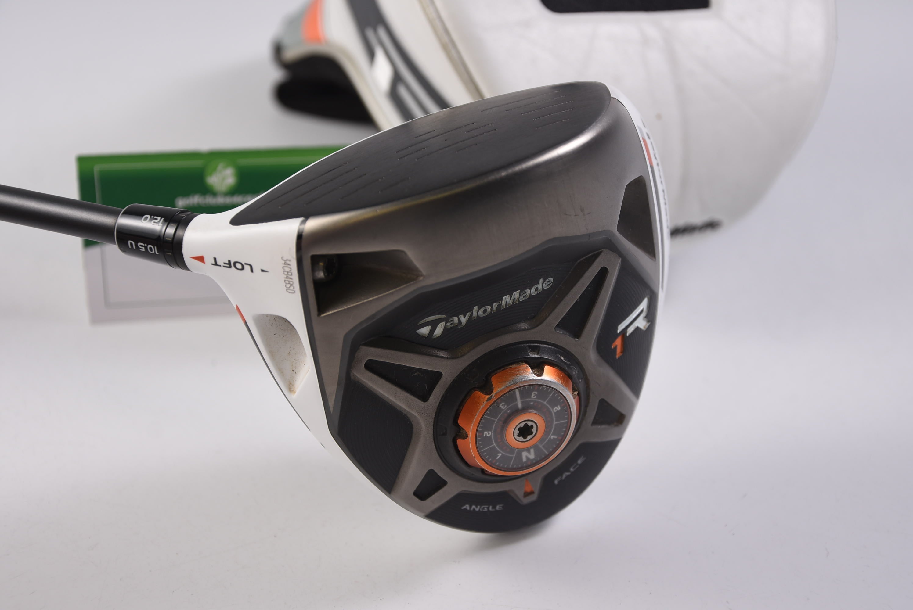 Left Hand Taylormade R1 Driver / 8-12 Degree / Regular Flex Aldila RIP Phenom 55