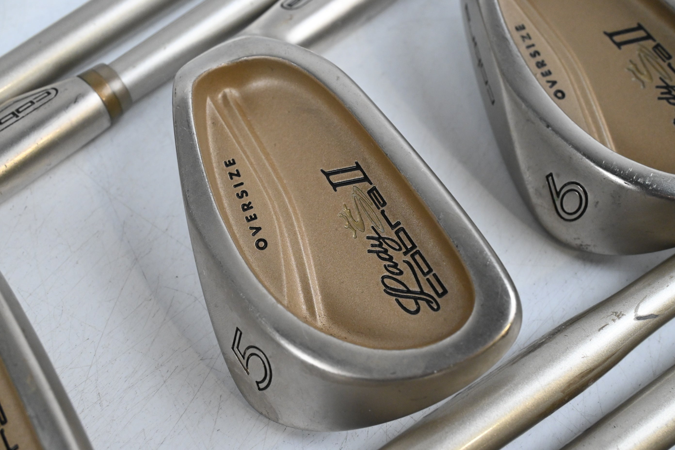 Ladies King Cobra Oversize II Irons / 3-PW+SW / Ladies Flex IQ System Hump