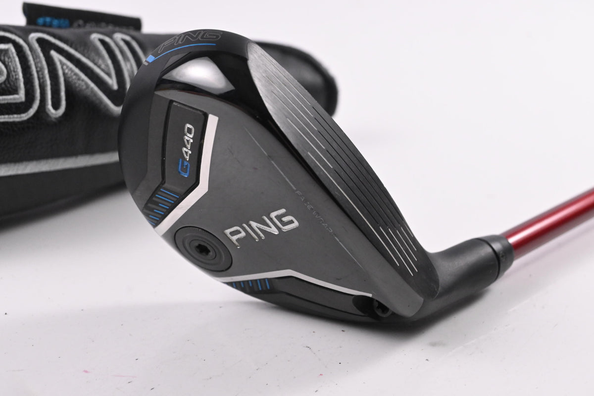 Ping G440 #4 Hybrid / 23 Degree / Stiff Flex Denali Red 80 Shaft