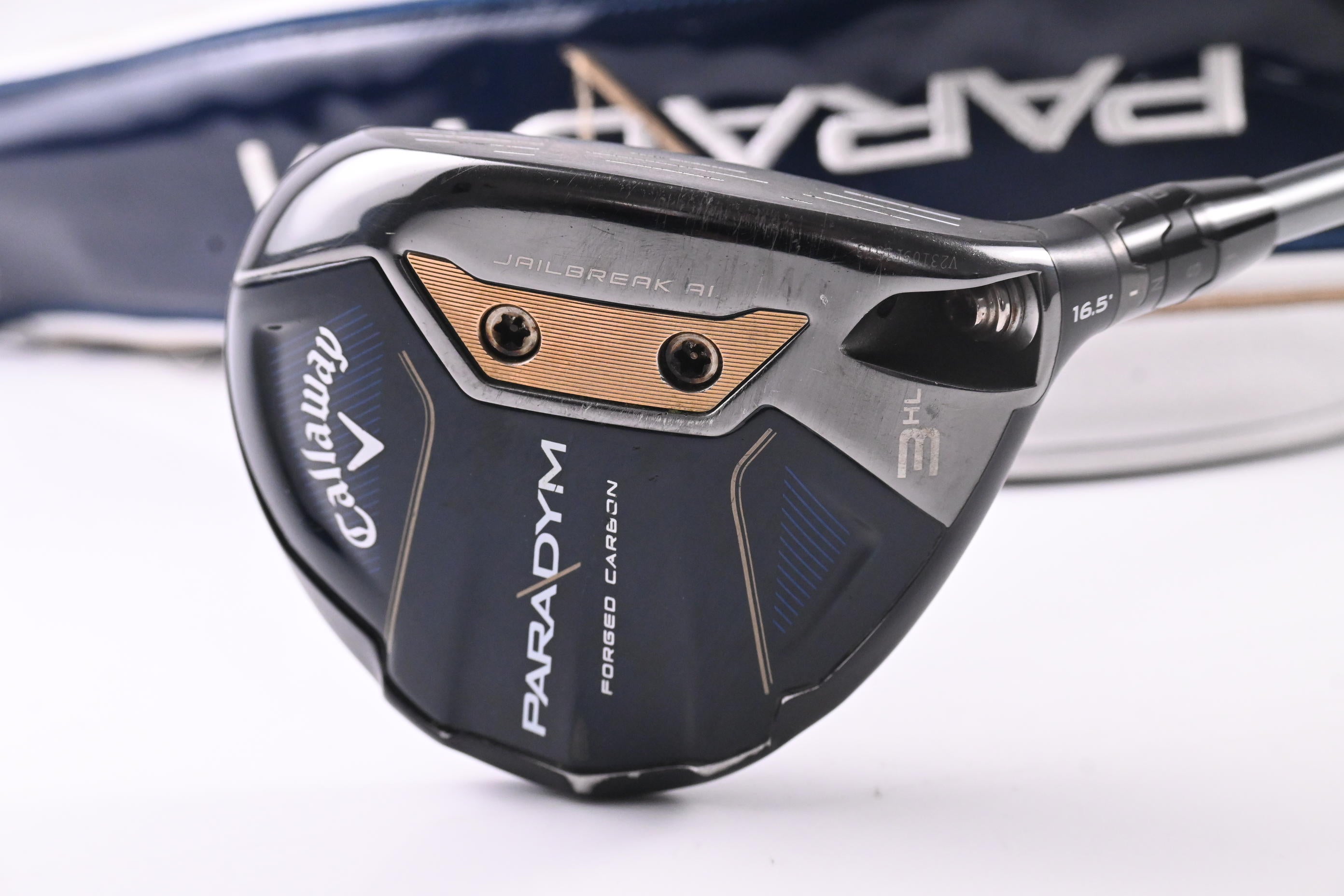 Callaway Paradym #3 Wood / 16.5 Degree / Stiff Flex HZRDUS Black 70 Shaft