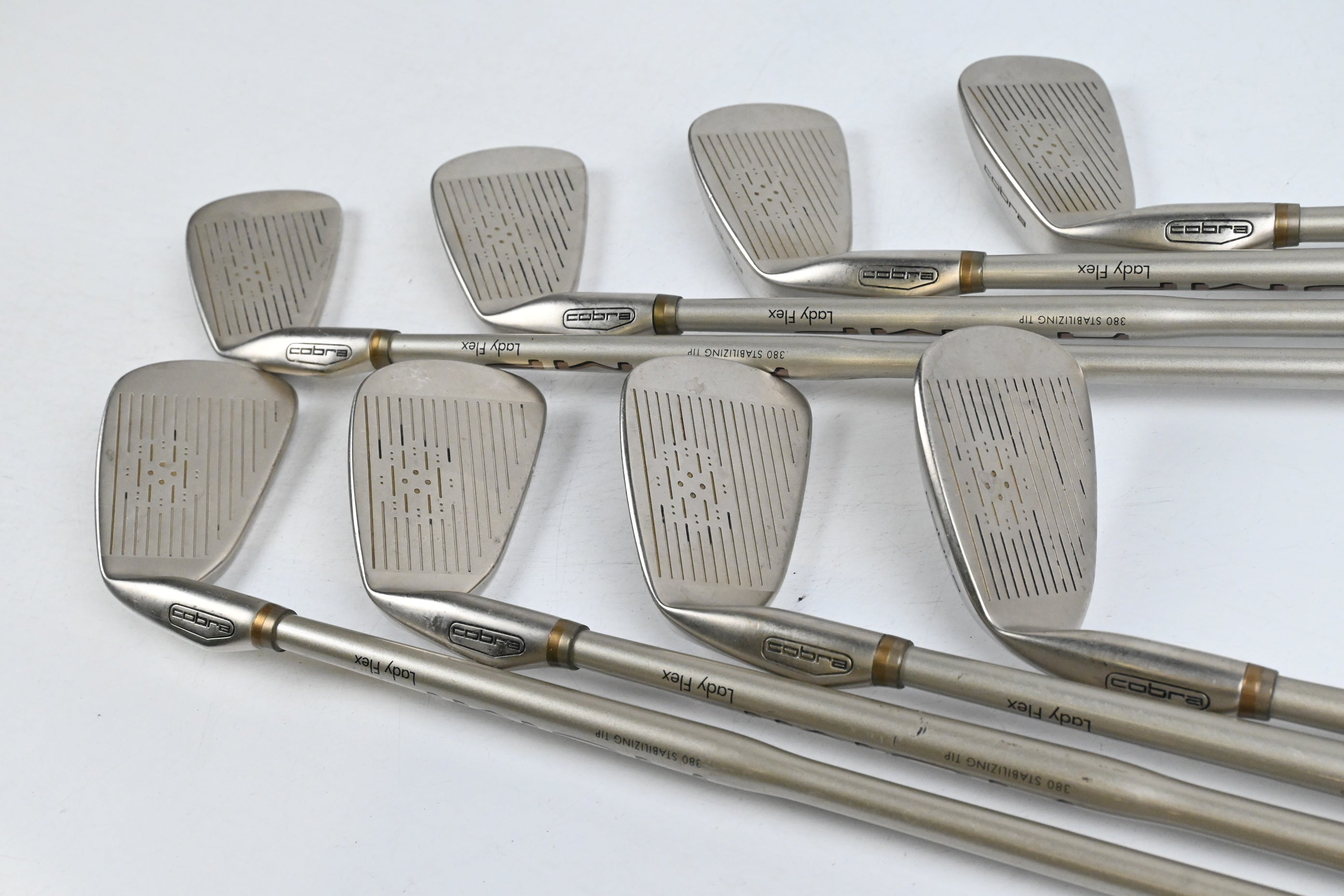 Ladies King Cobra Oversize II Irons / 3-PW+SW / Ladies Flex IQ System Hump