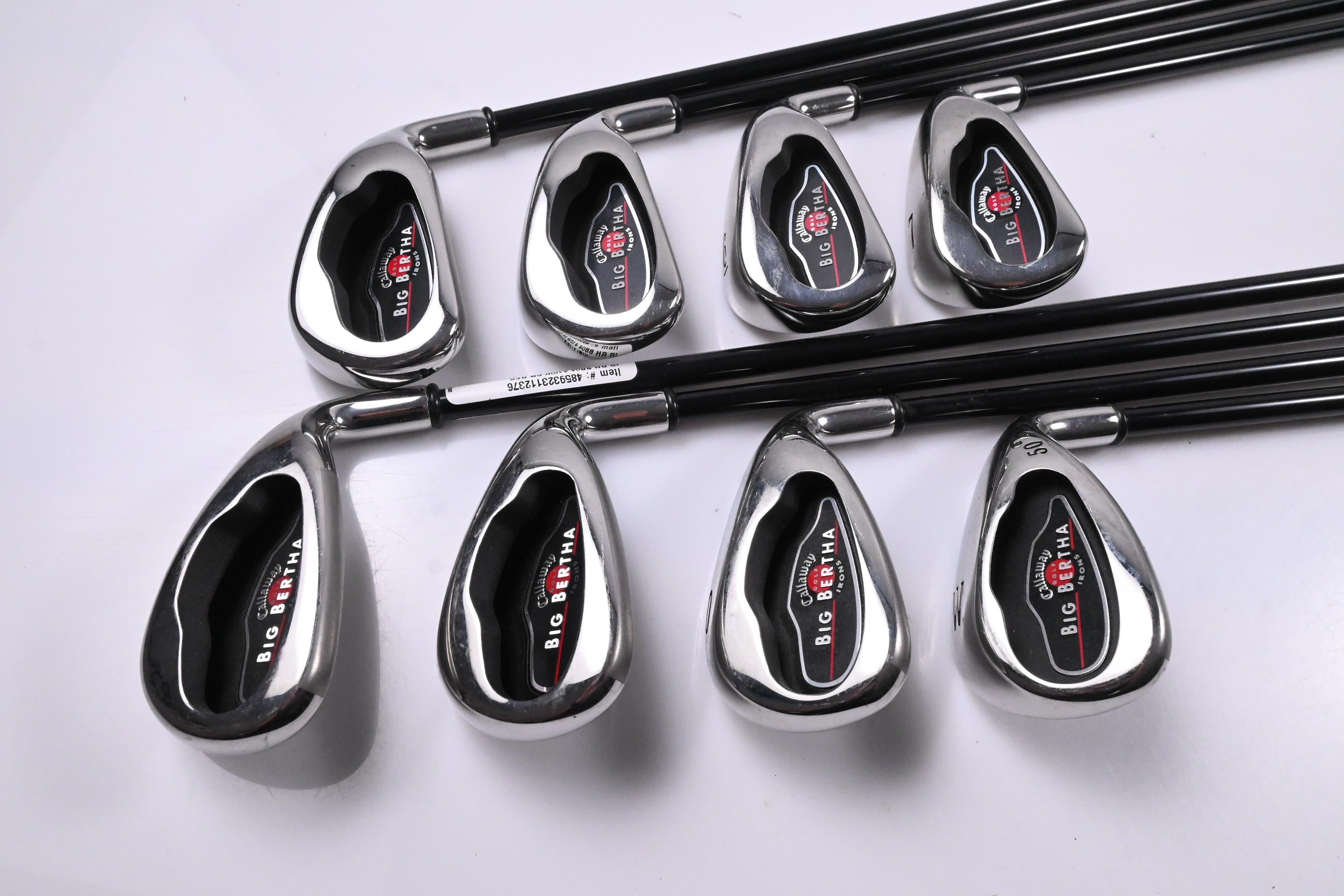 Callaway Big Bertha 2004 Irons / 4-PW+GW / Regular Flex Callaway RCH 75 Shafts