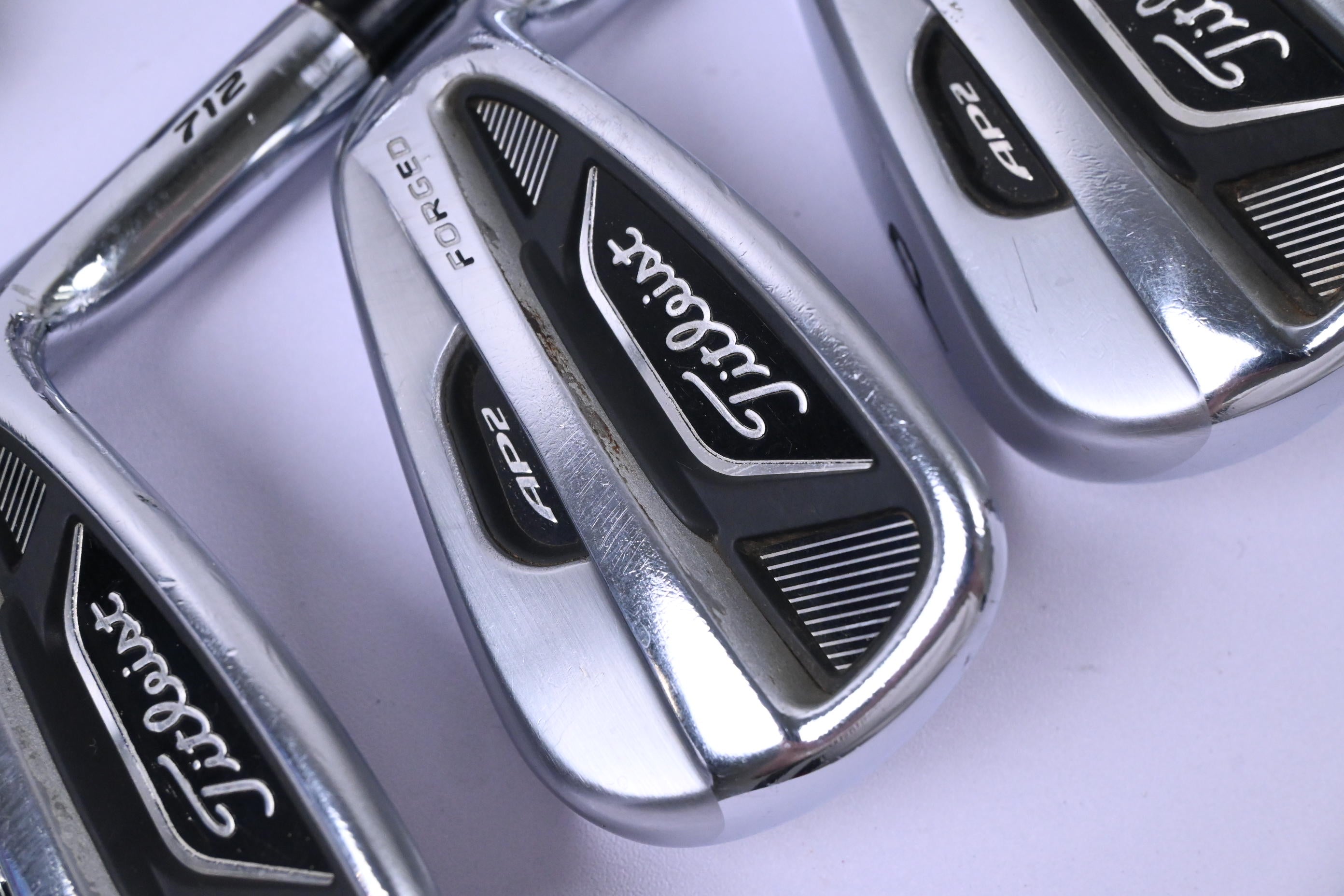 Titleist 712 AP2 Irons / 5-PW / Stiff Flex Steel Shafts